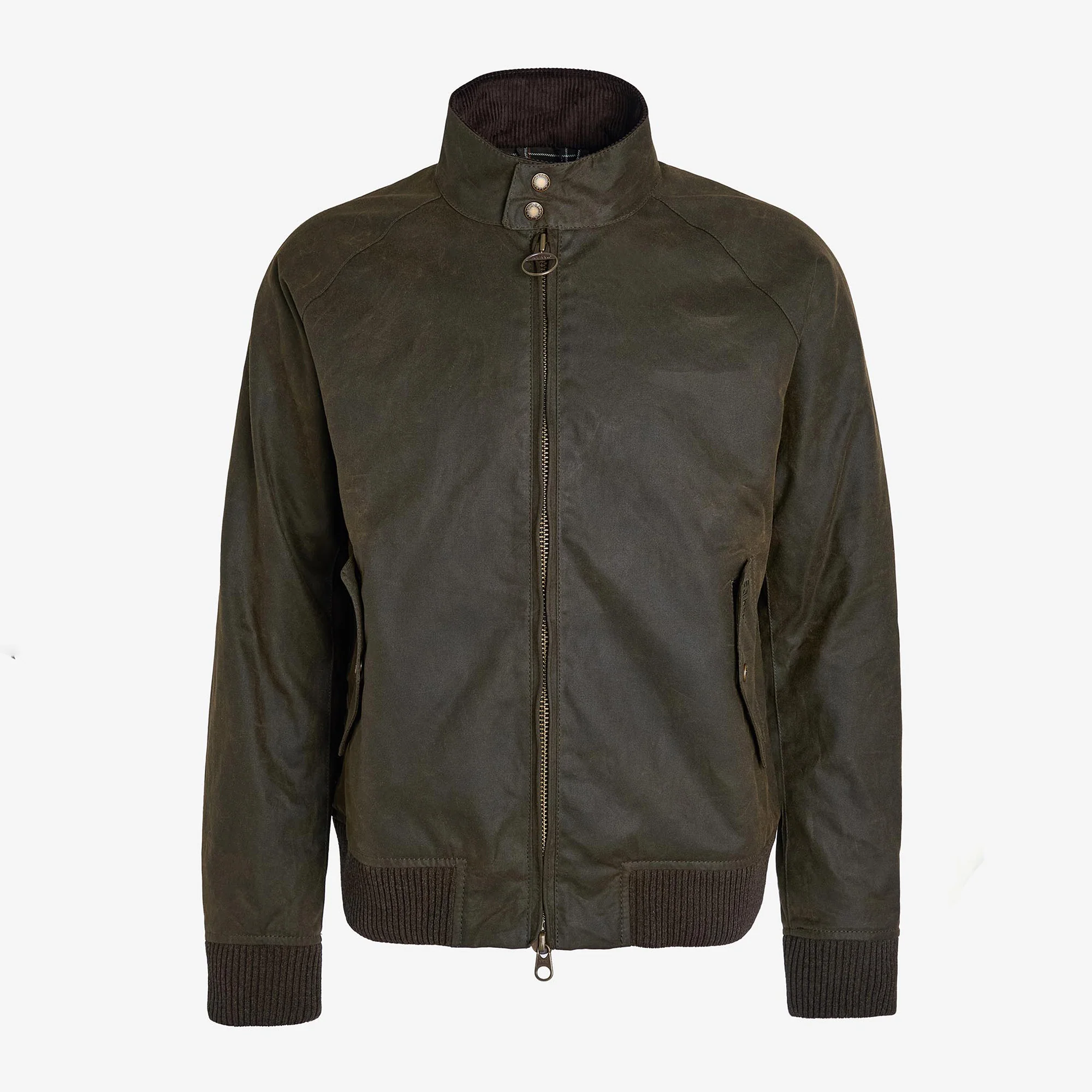 Barbour X Baracuta Porton Waxed Jacket - Olive