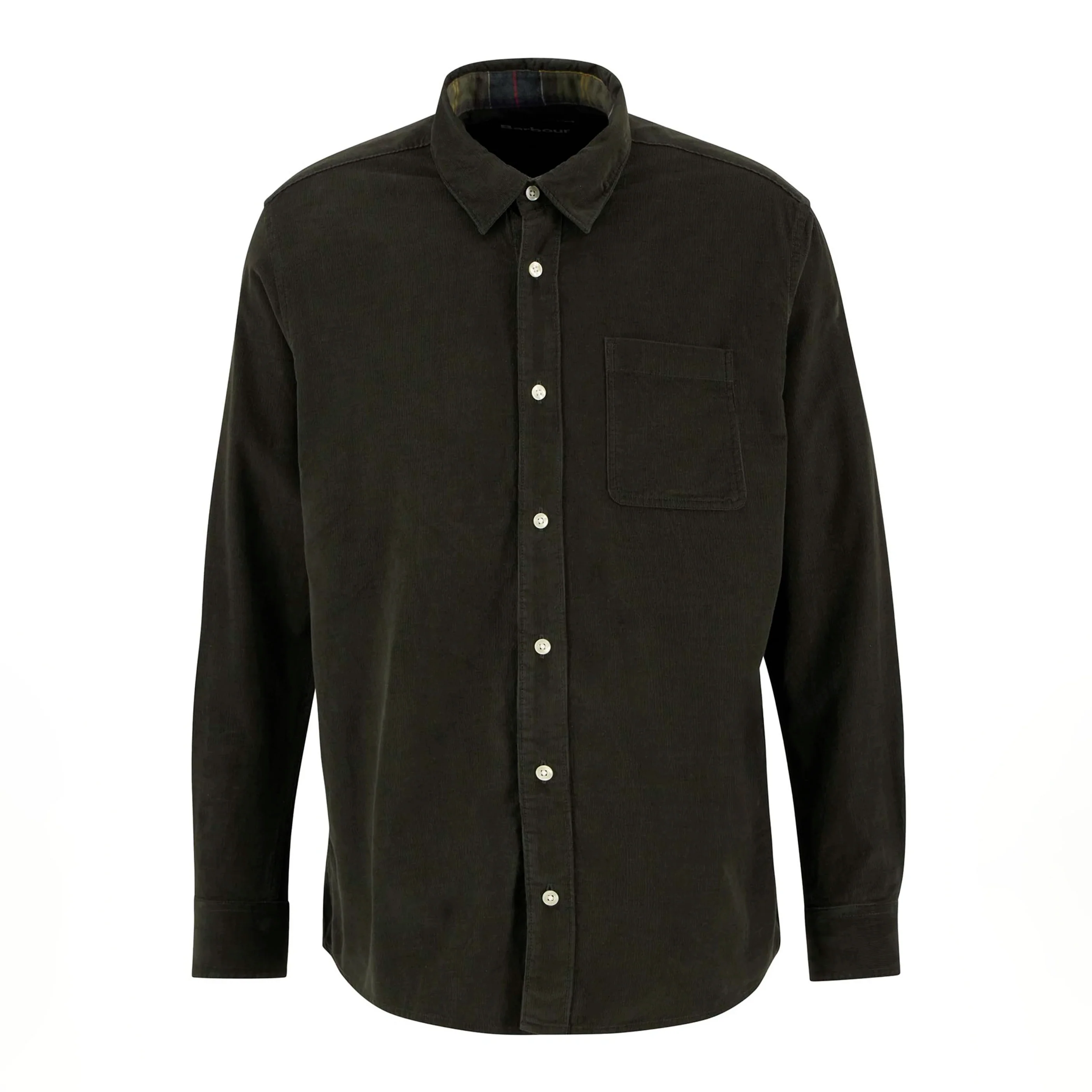 Ramsey Oversized Cord Shirt - Forest