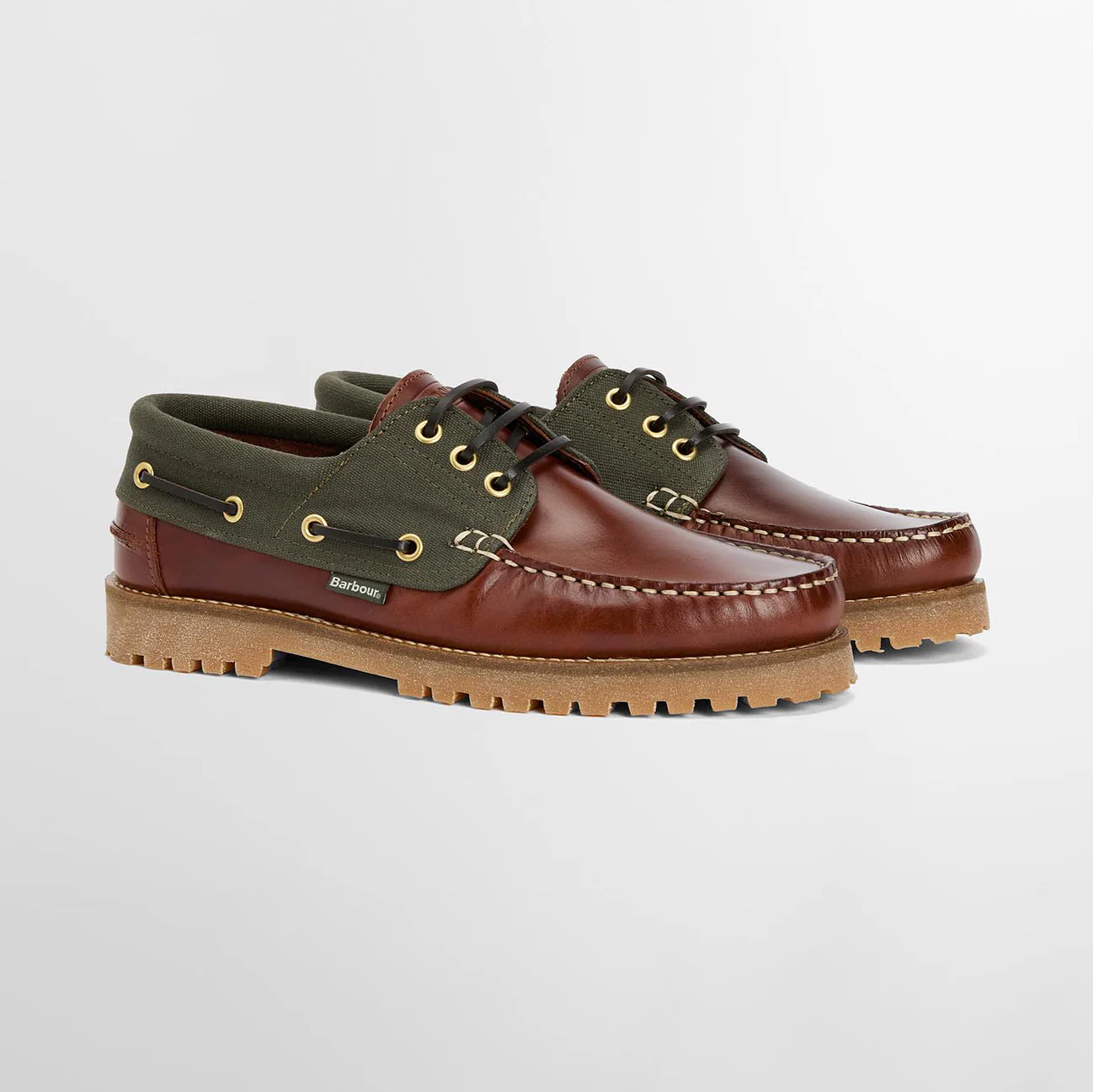 Re-Engineered Deck Boat Shoes - Mahogany - Image 2