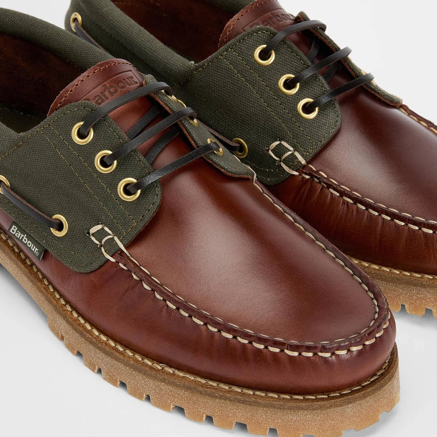 Re-Engineered Deck Boat Shoes - Mahogany - Image 7