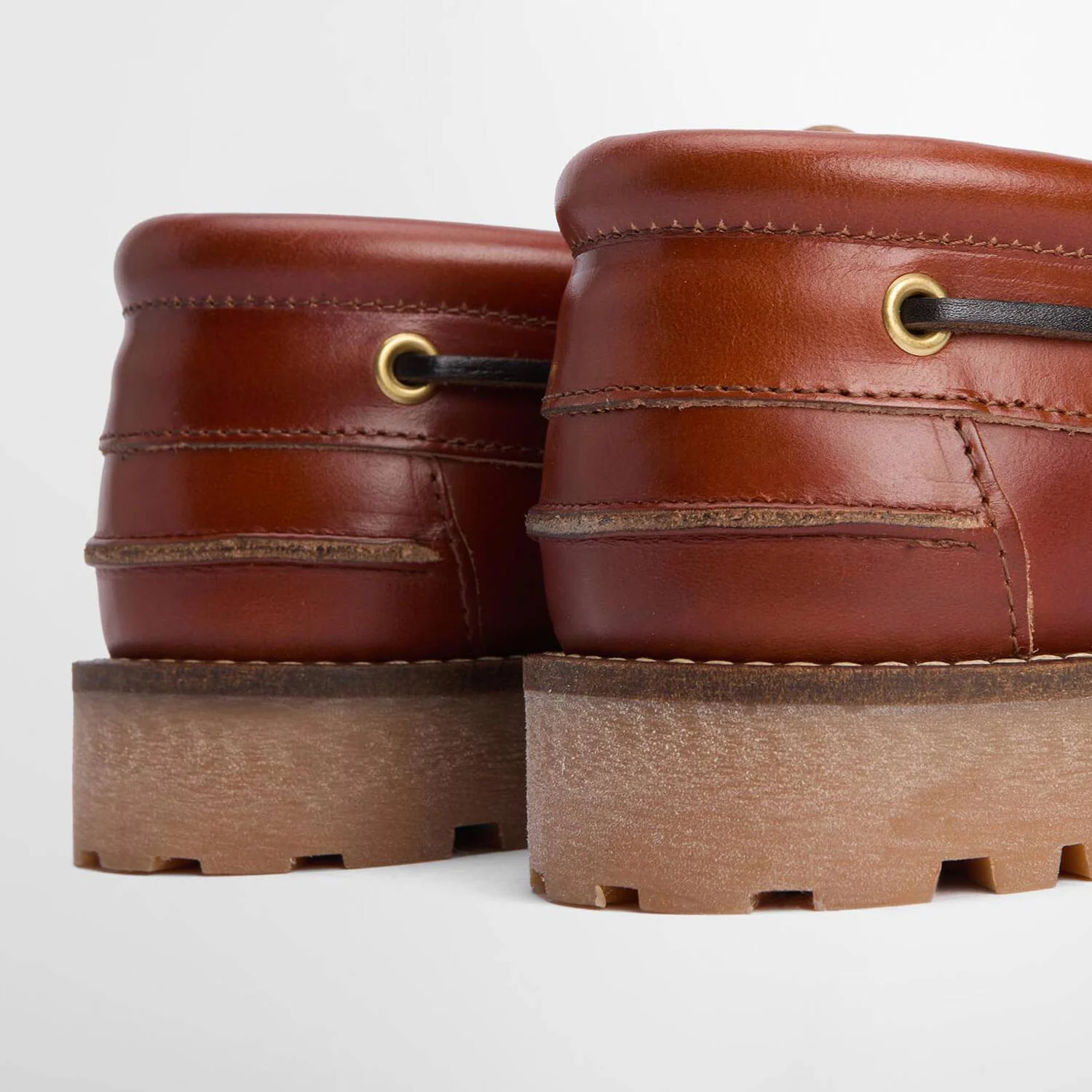 Re-Engineered Deck Boat Shoes - Tan - Image 6