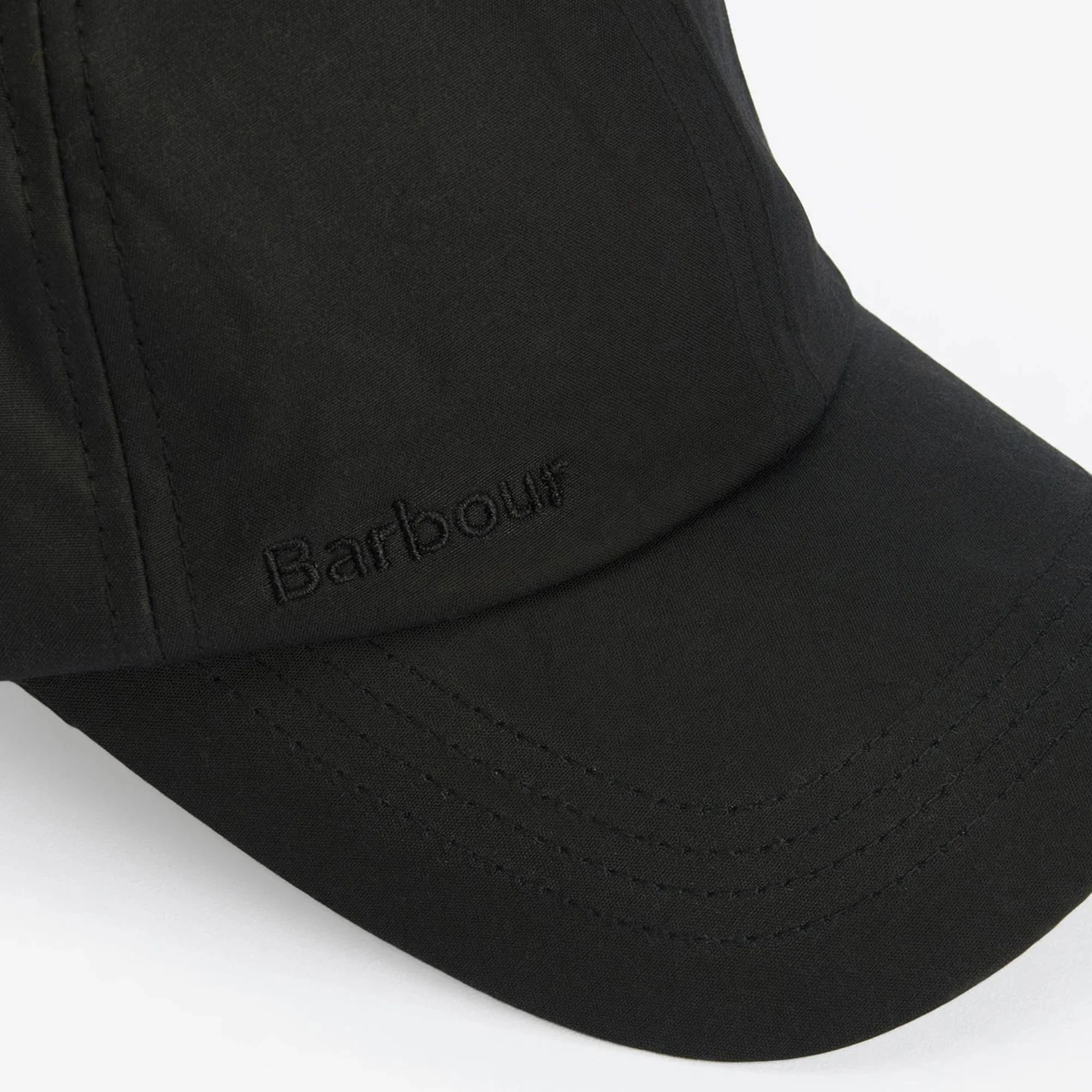 Waxed Sports Cap - Black - Image 3