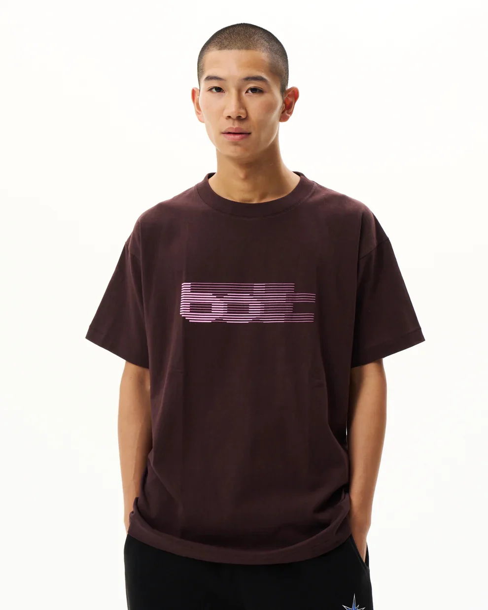 Blur Tee - Brown - Image 3