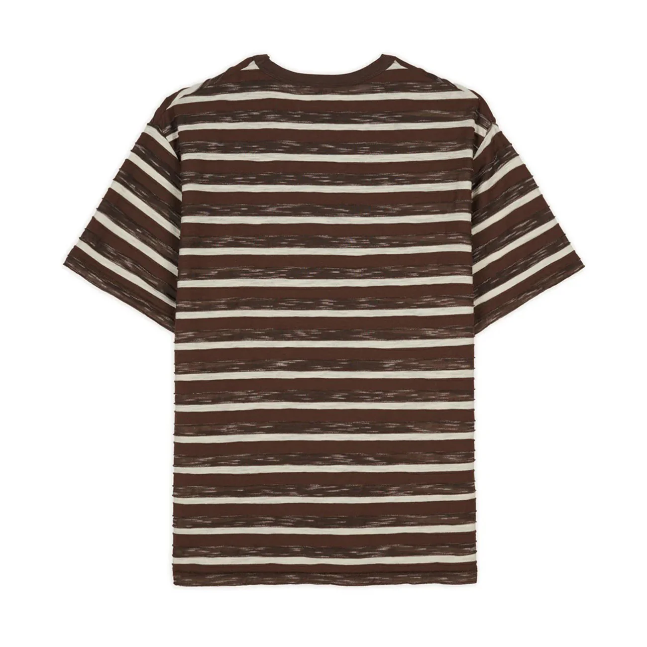 Casey Striped T-Shirt - Coffee - Image 2