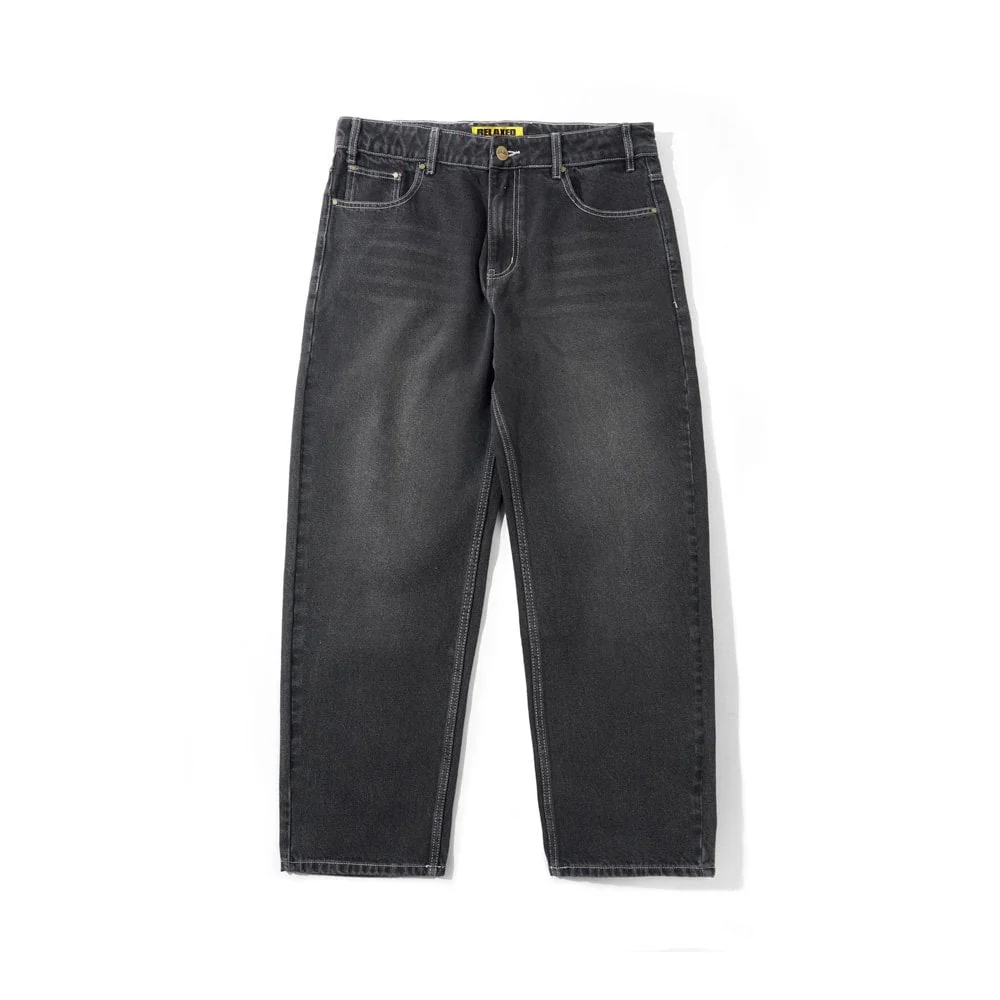 Ace Denim Jeans - Distressed Black