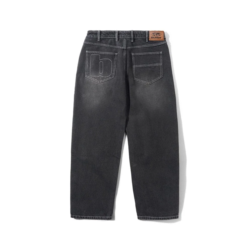 Ace Denim Jeans - Distressed Black - Image 2