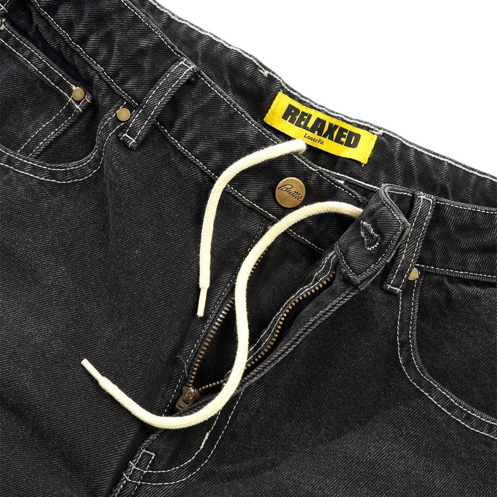 Ace Denim Jeans - Distressed Black - Image 5