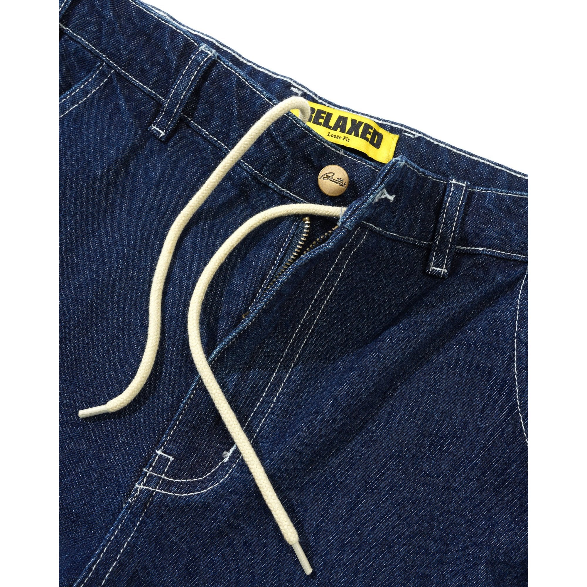 Alpine Denim Jeans - Raw Indigo - Image 4