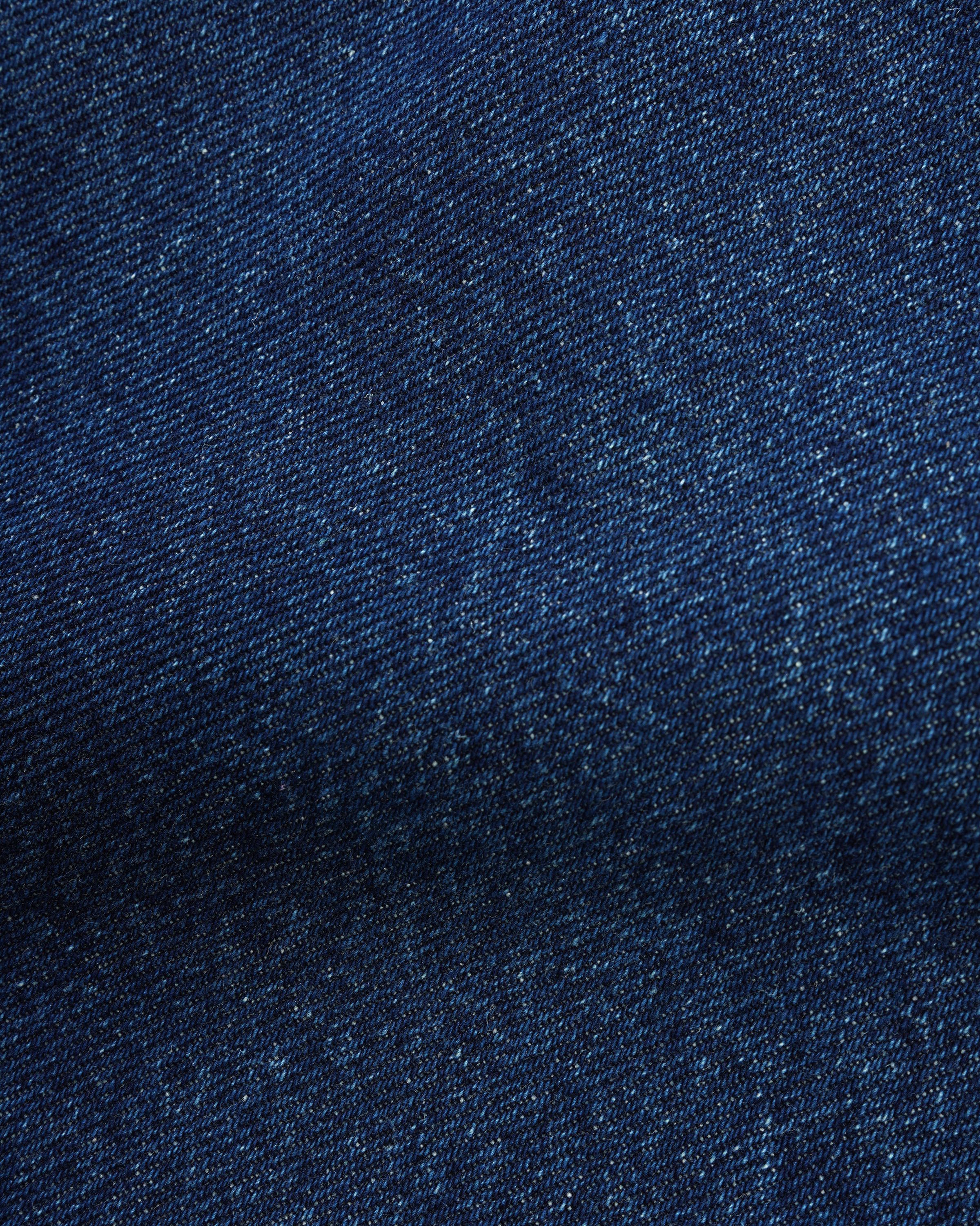 Baggy Denim Jeans - Dark Blue - Image 4