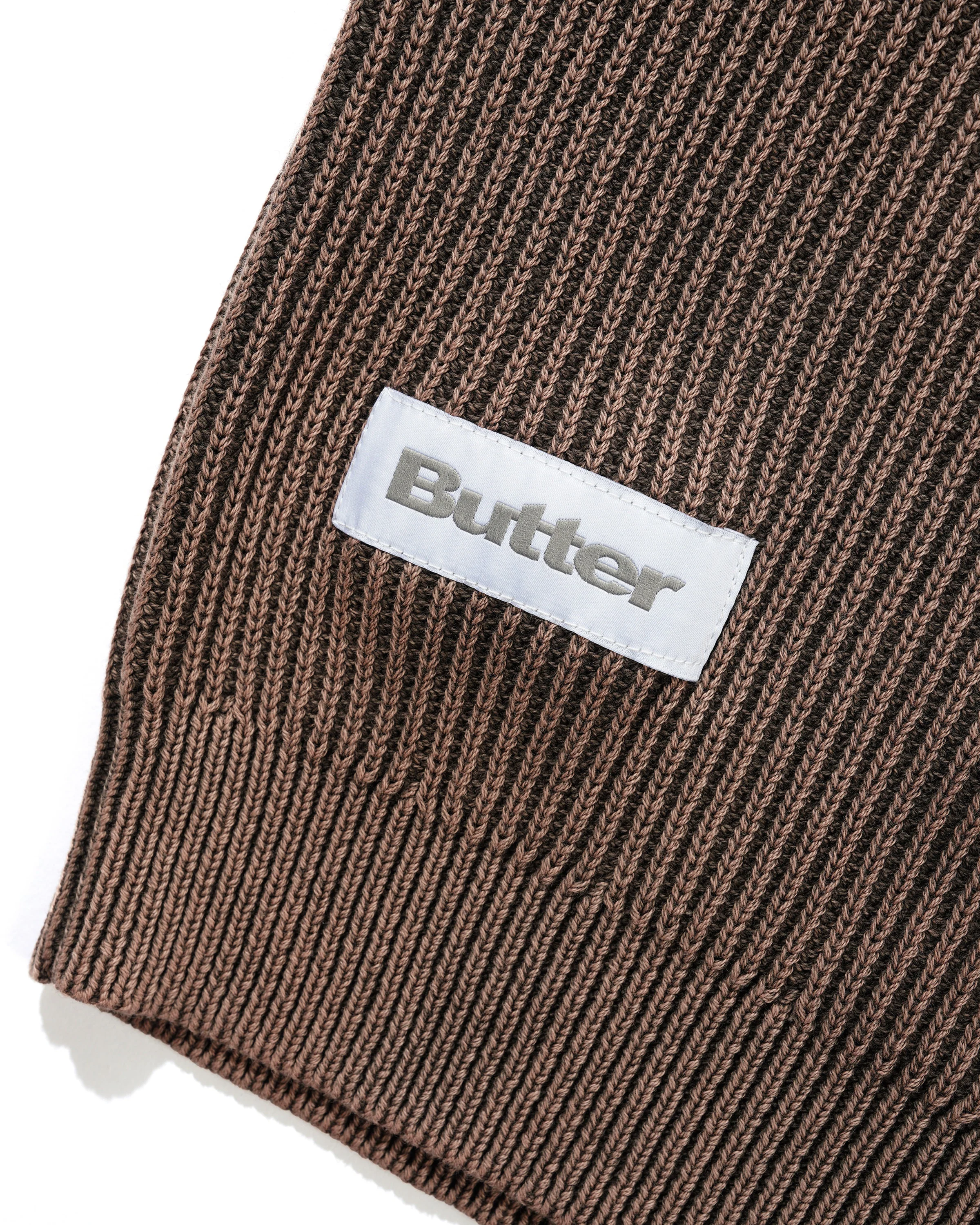 Bleach Knit Sweater - Brown - Image 2