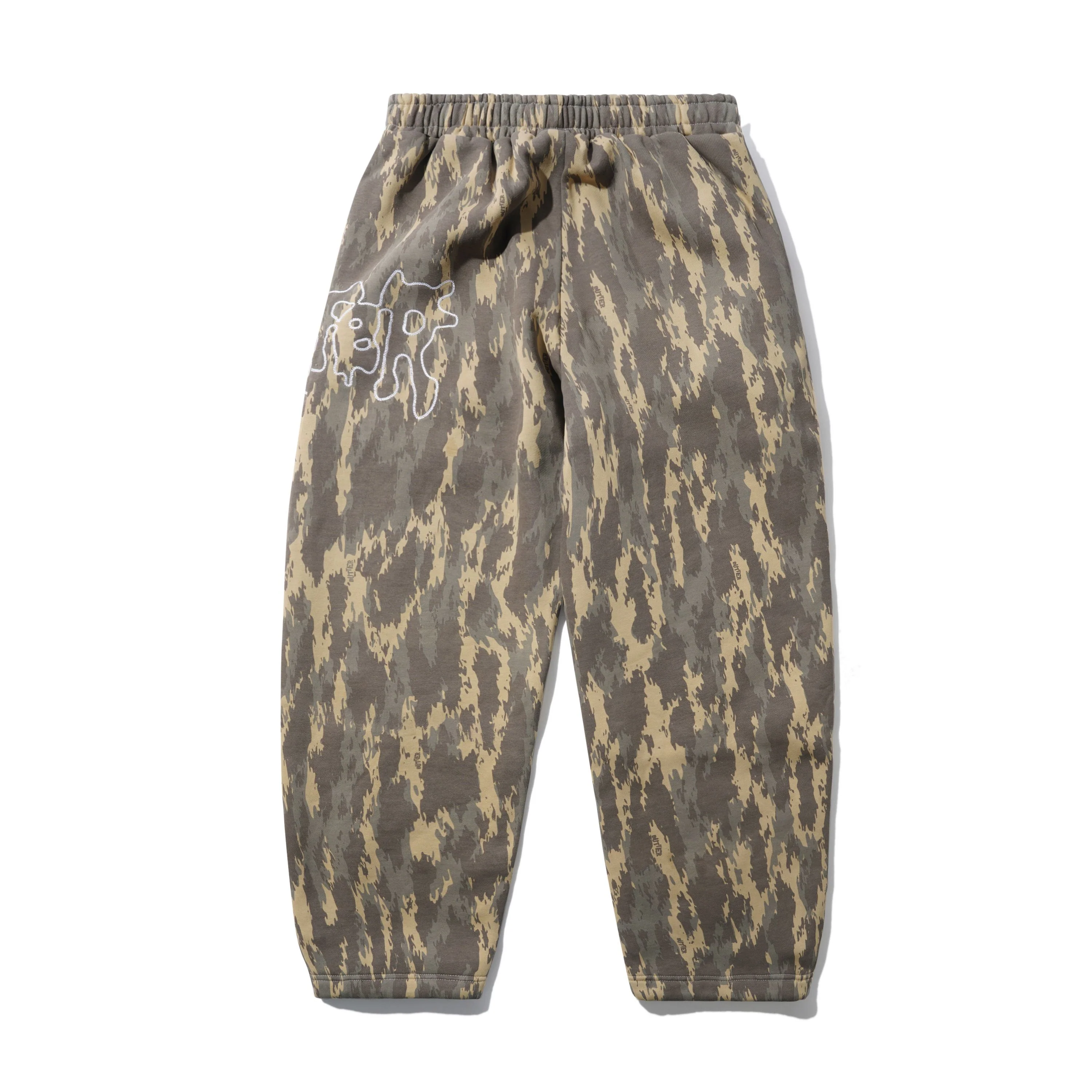 Blotch Fleece Pants - Washed Camo - Image 2