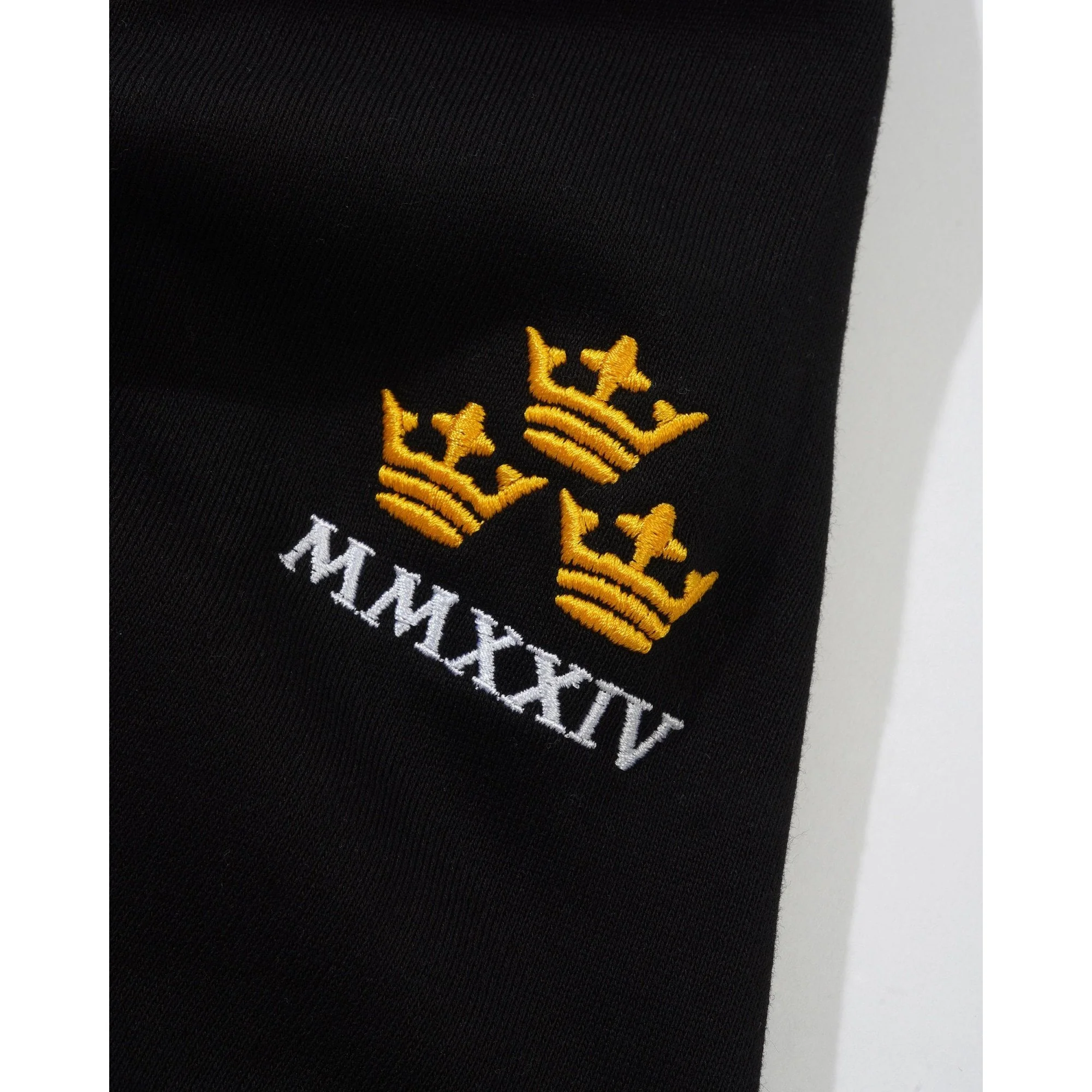 Crown Applique Jacket - Black - Image 3