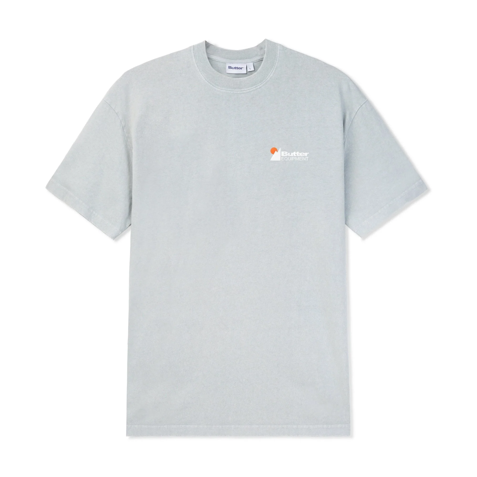 Distressed Pigment Dye Tee - Pacific