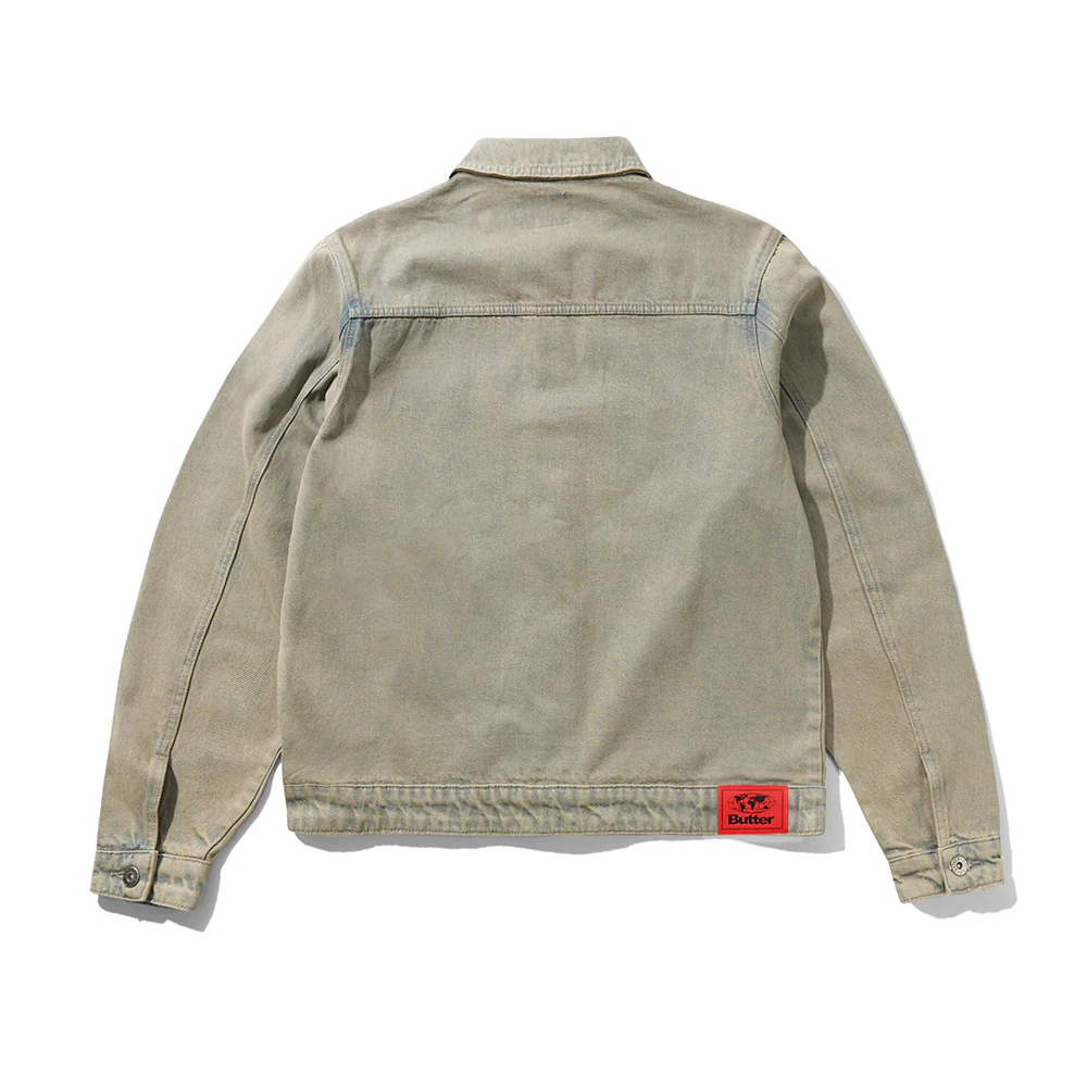 Garage Denim Jacket - Sunfade Blue - Image 2