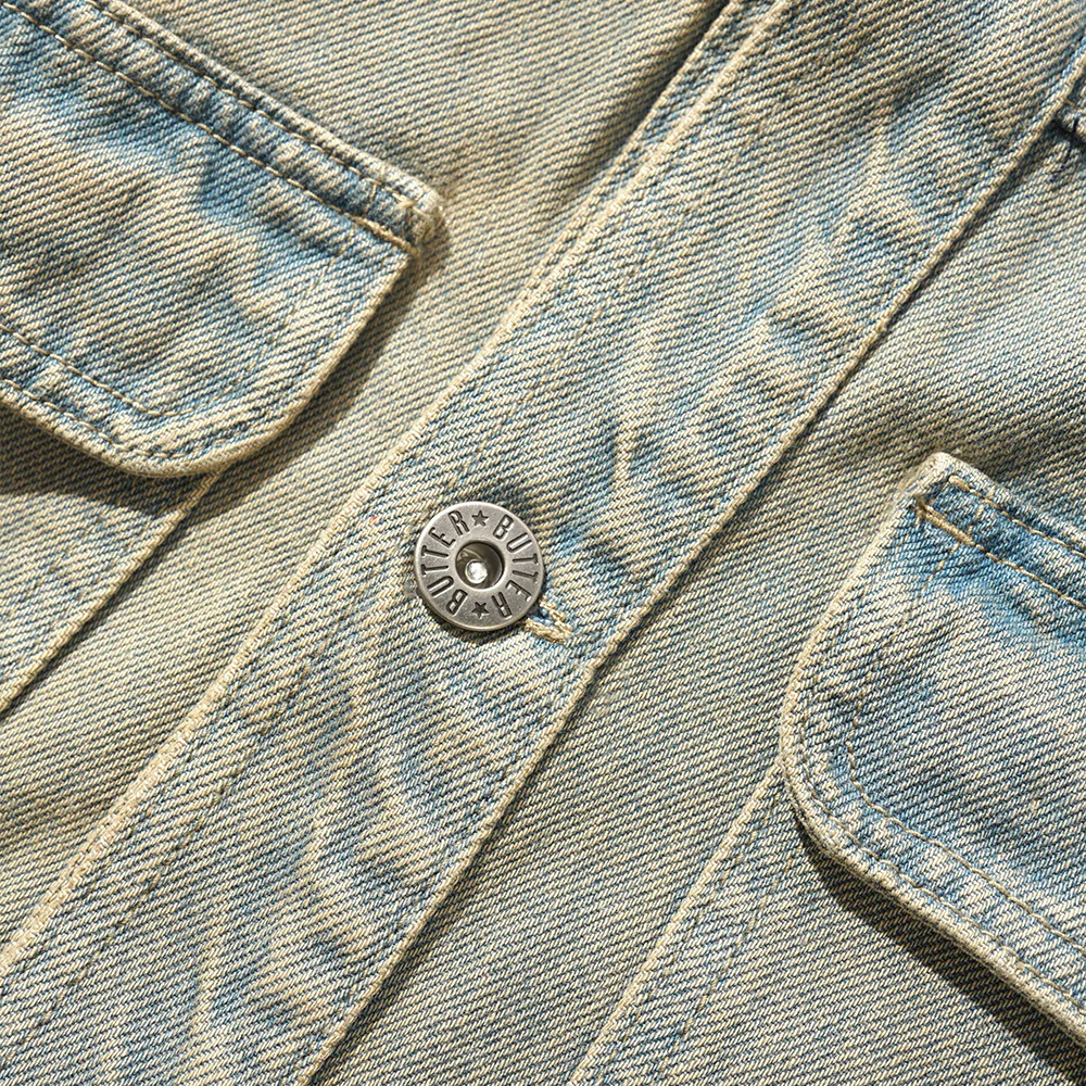 Garage Denim Jacket - Sunfade Blue - Image 3