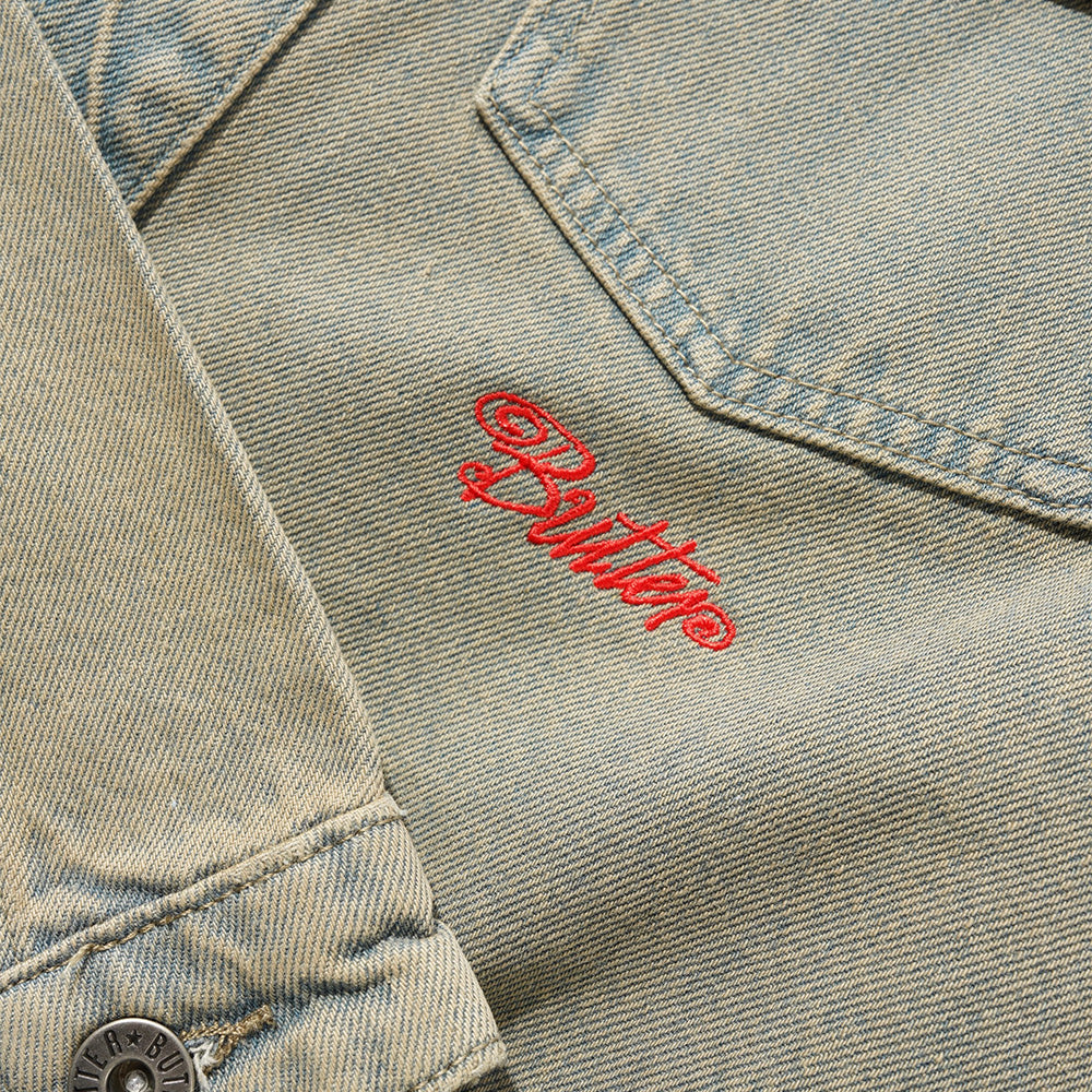 Garage Denim Jacket - Sunfade Blue - Image 4