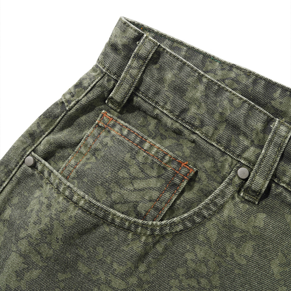Garage Denim Jeans - Lowland Camo - Image 4