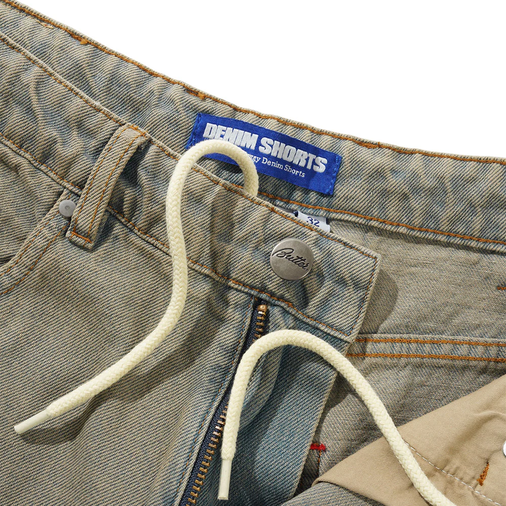 Garage Denim Shorts - Sunfade Blue - Image 3