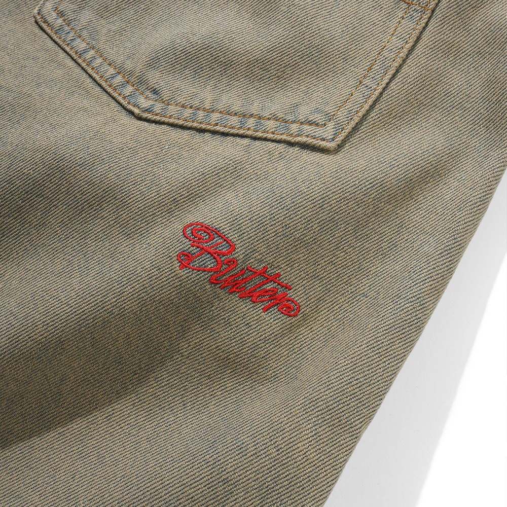 Garage Denim Shorts - Sunfade Blue - Image 4