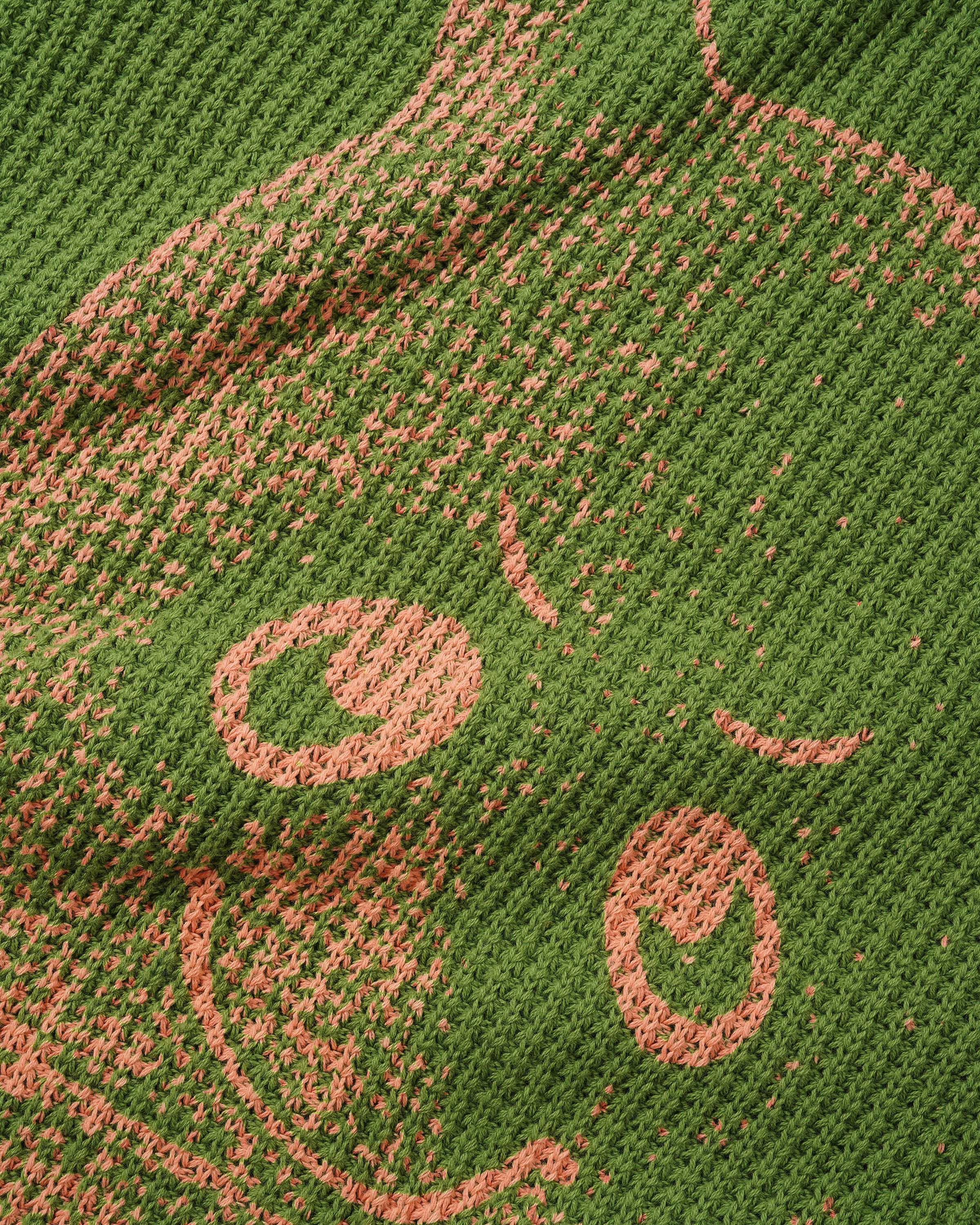 Newcomer Reversible Knit Sweater - Grass - Image 4