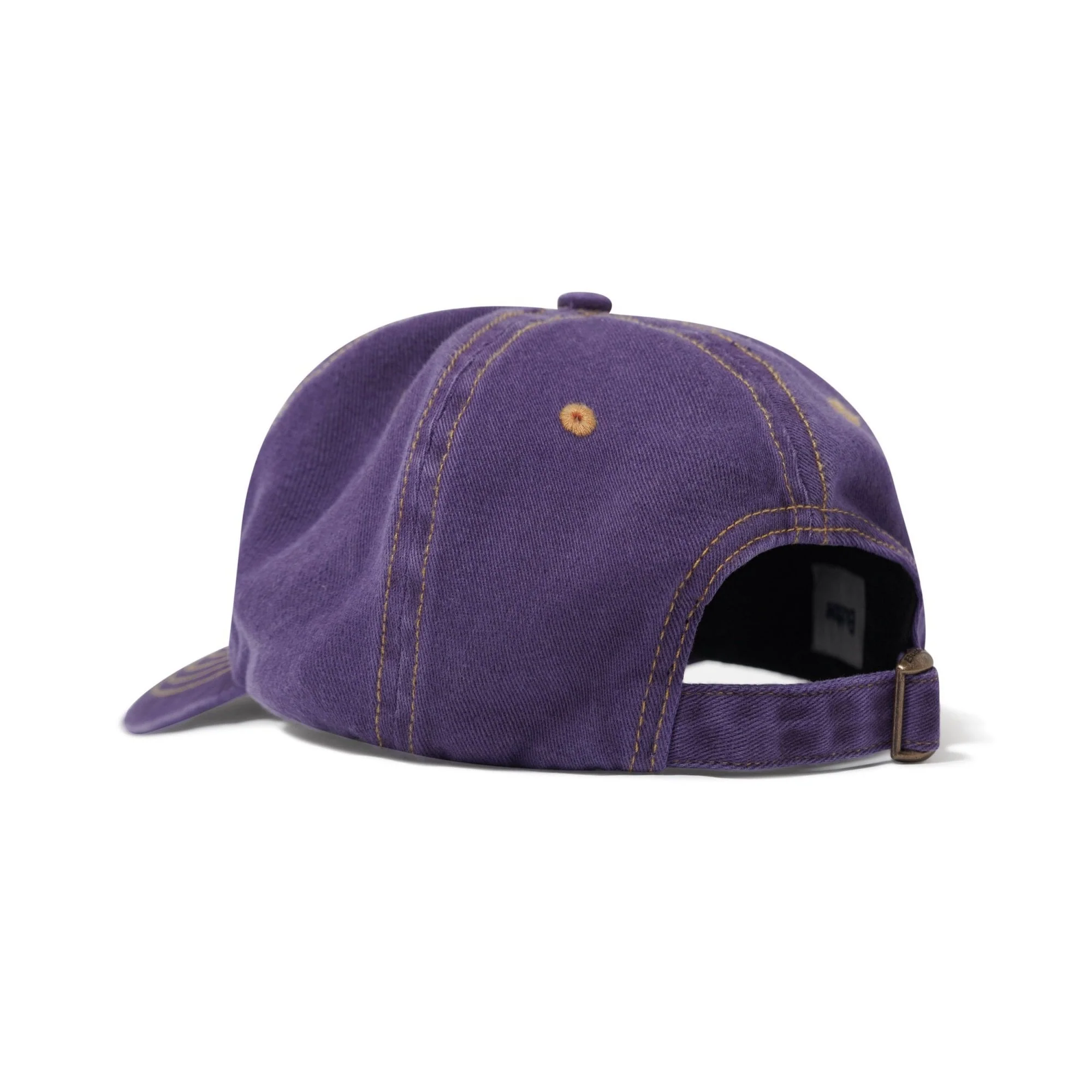 Rounded Logo 6 Panel Cap - Purple - Image 2