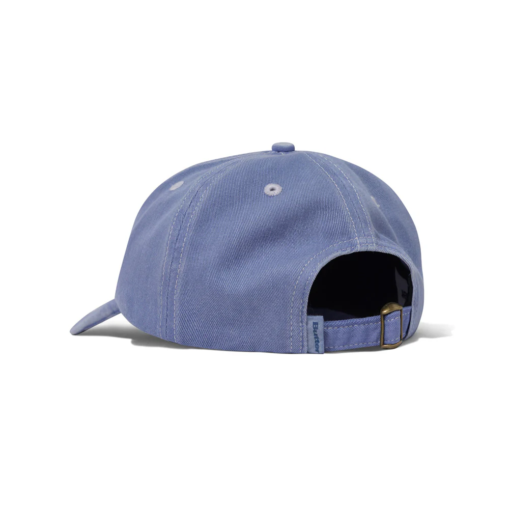 Rounded Logo 6 Panel Cap - Washed Sky - Image 2