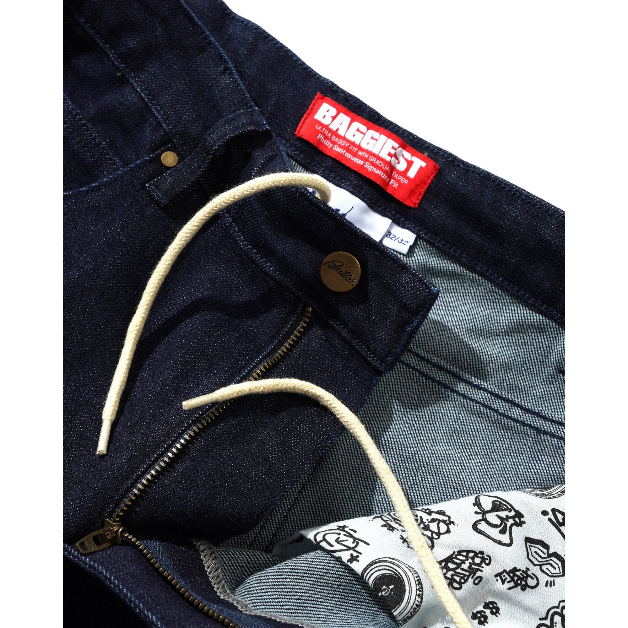 Santosuosso Denim Jeans, Cordura Denim - Navy - Image 4