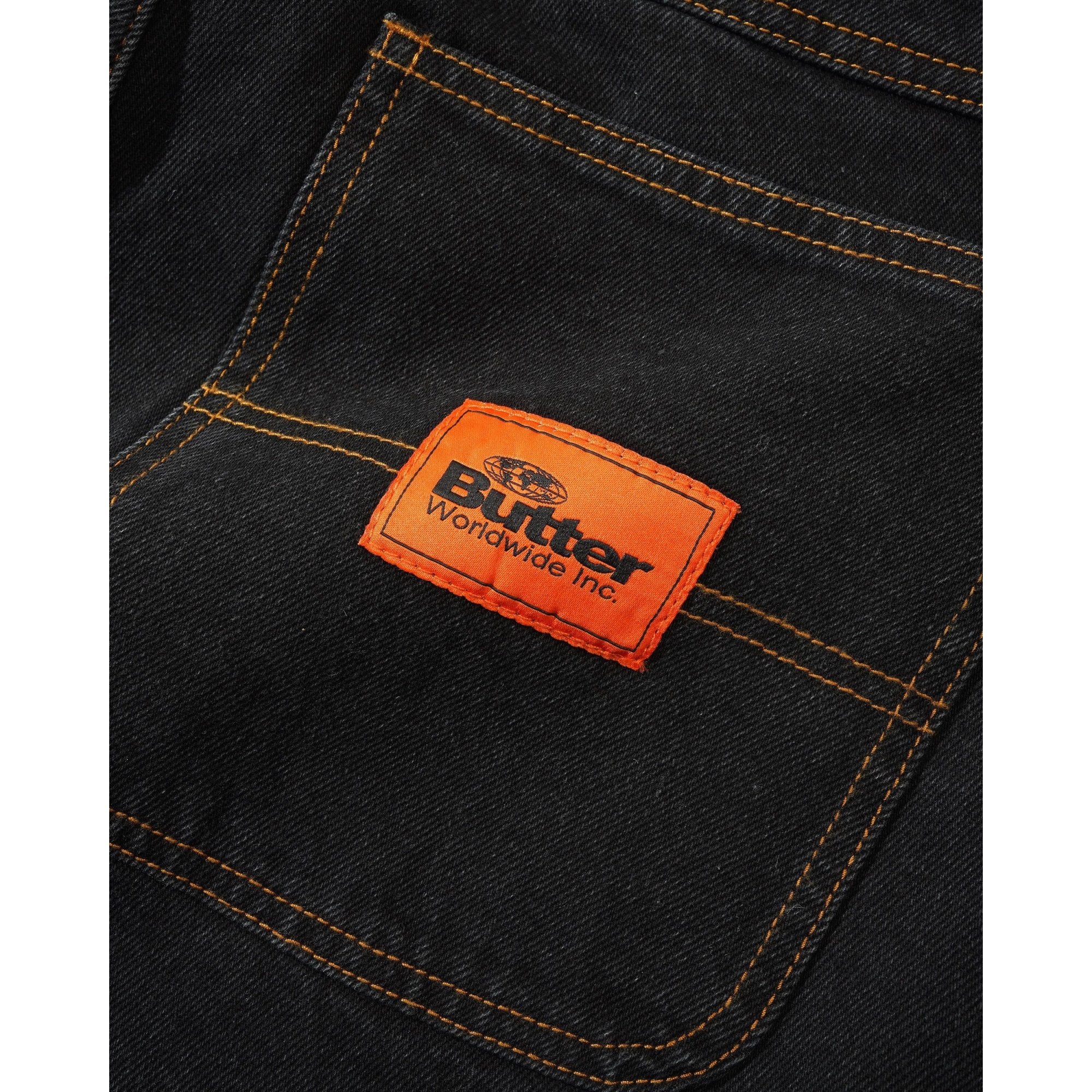 Santosuosso Denim Jeans - Washed Black - Image 3