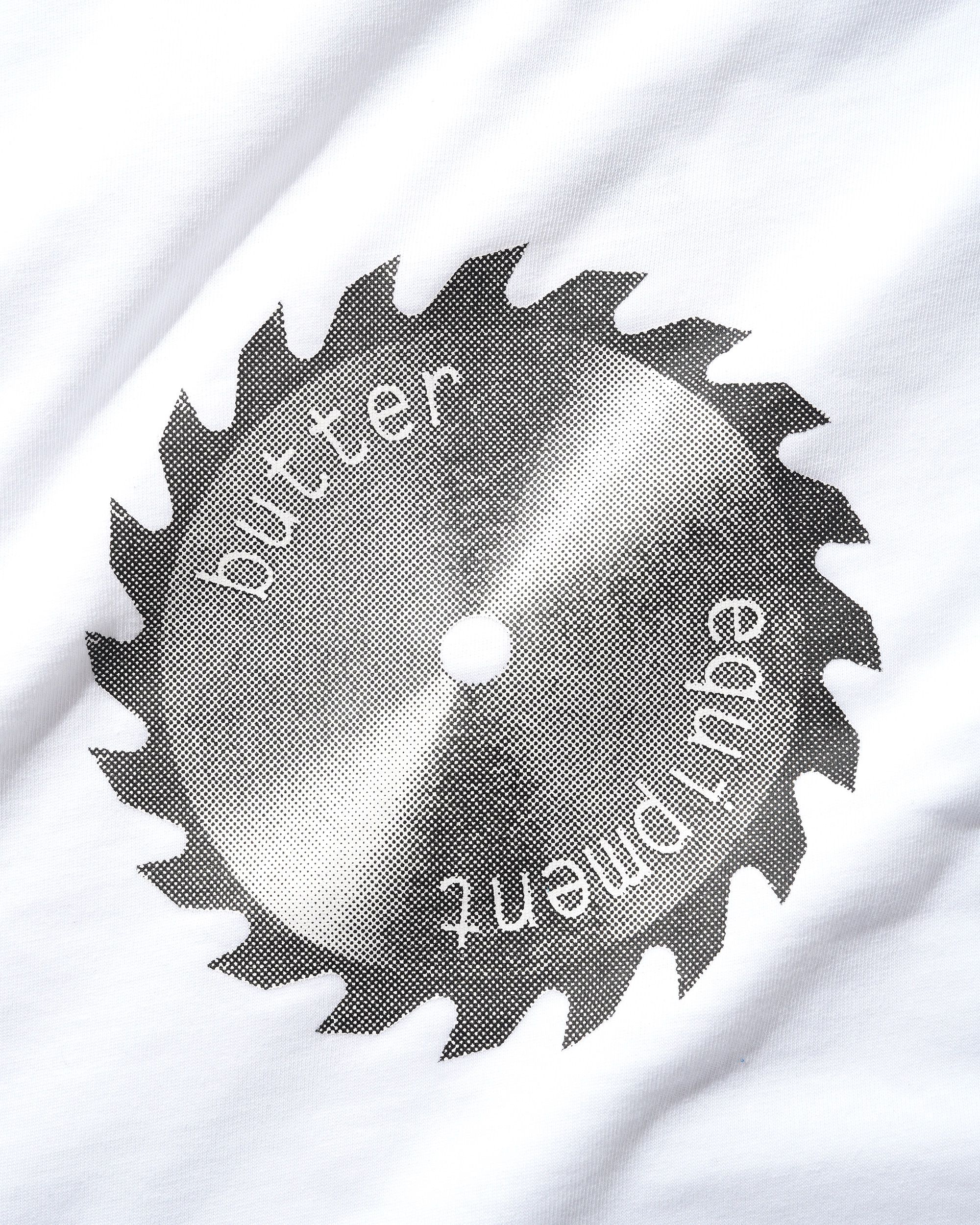 Saw Blade Tee - White - Image 2