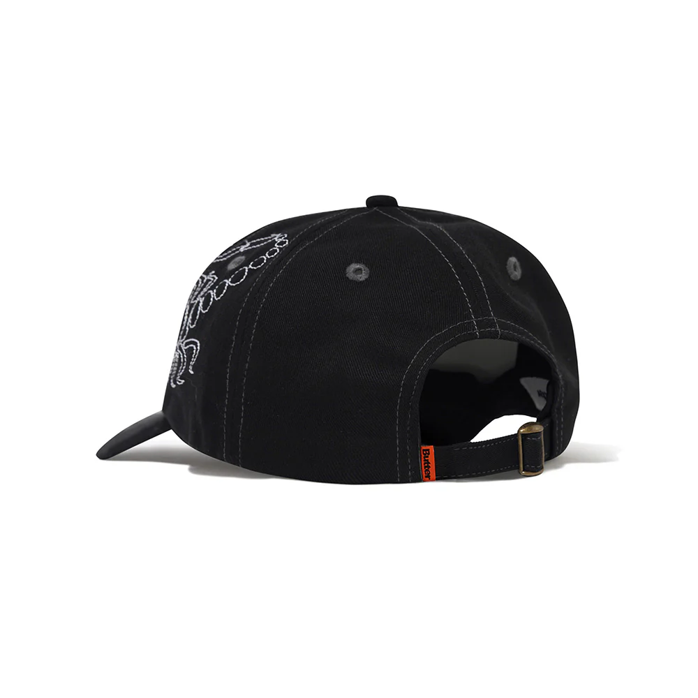 Scorpion 6 Panel Cap - Black - Image 2