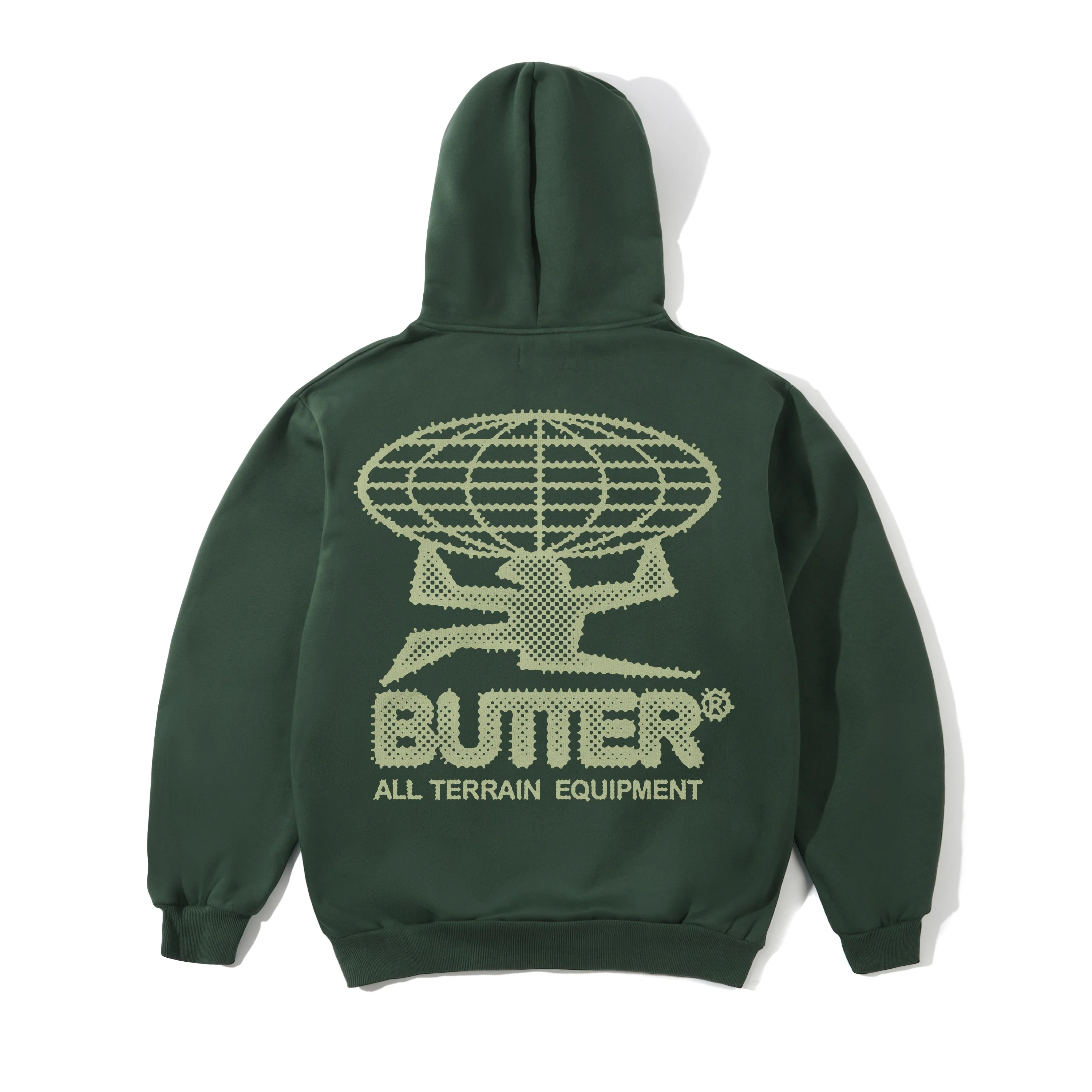 Terrain Pullover Hood - Dark Green - Image 2