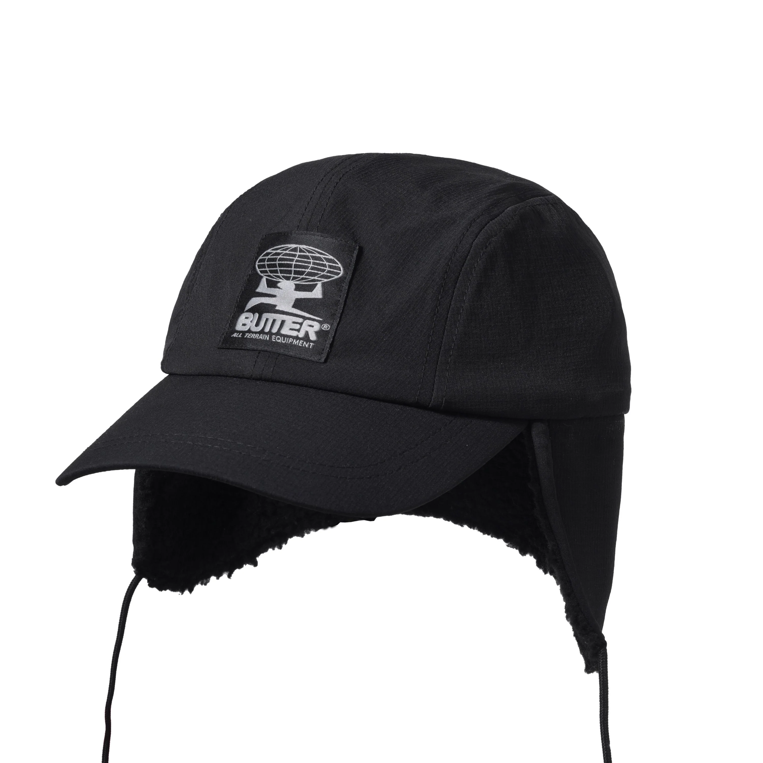 Terrain Ski 4 Panel Cap - Black - Image 3