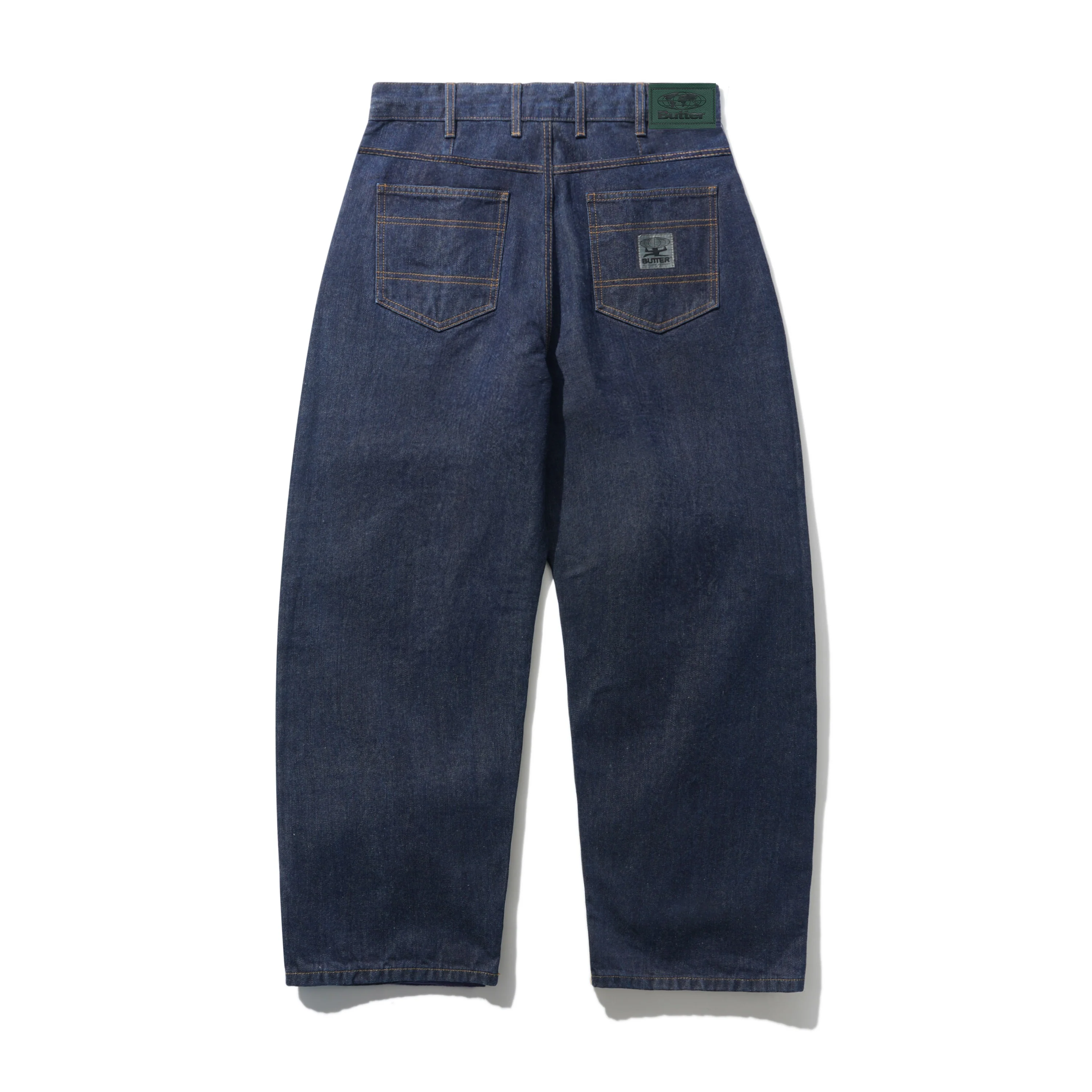 Wide Cut Denim Jeans - Selvedge Denim - Image 3