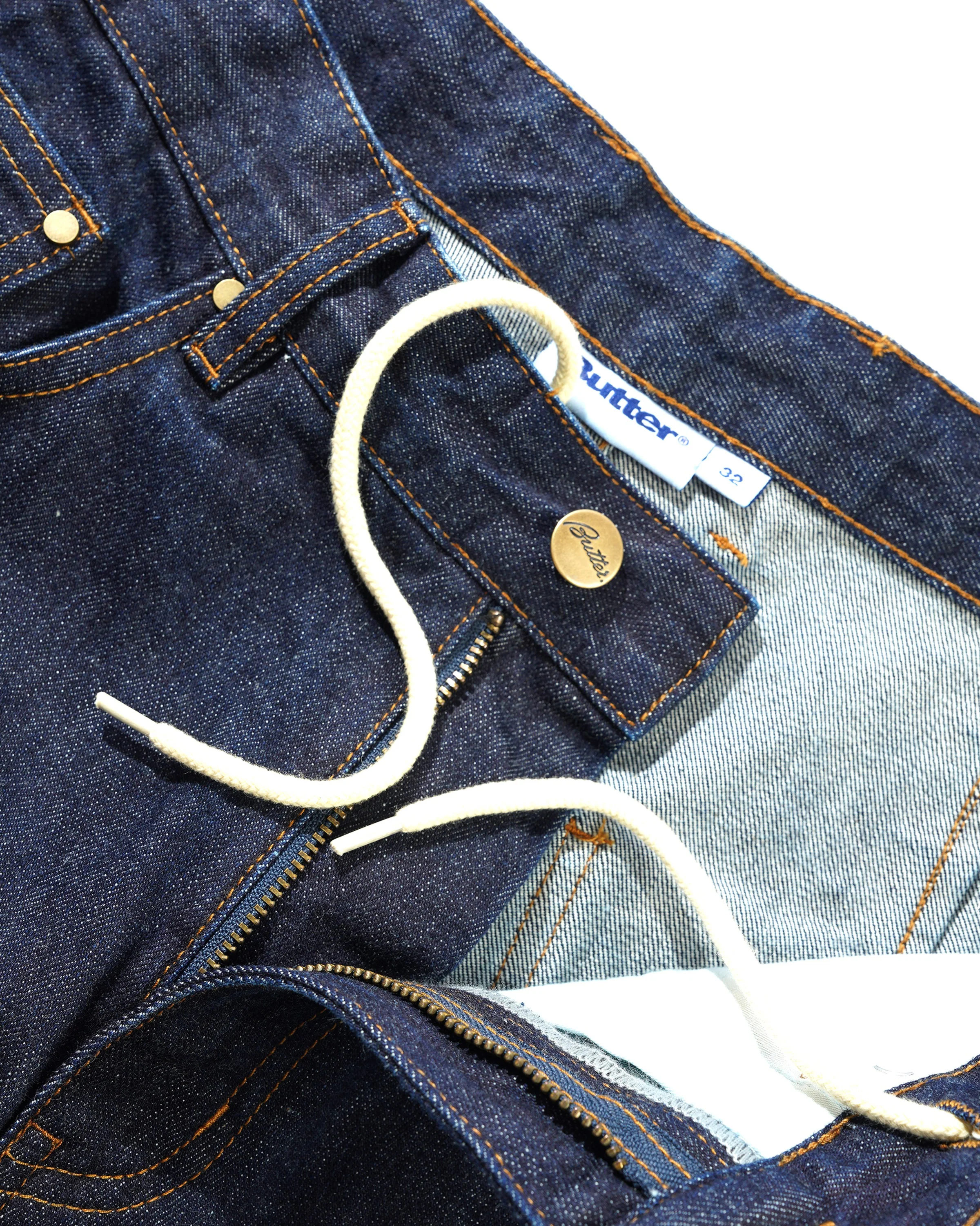 Wide Cut Denim Jeans - Selvedge Denim - Image 5