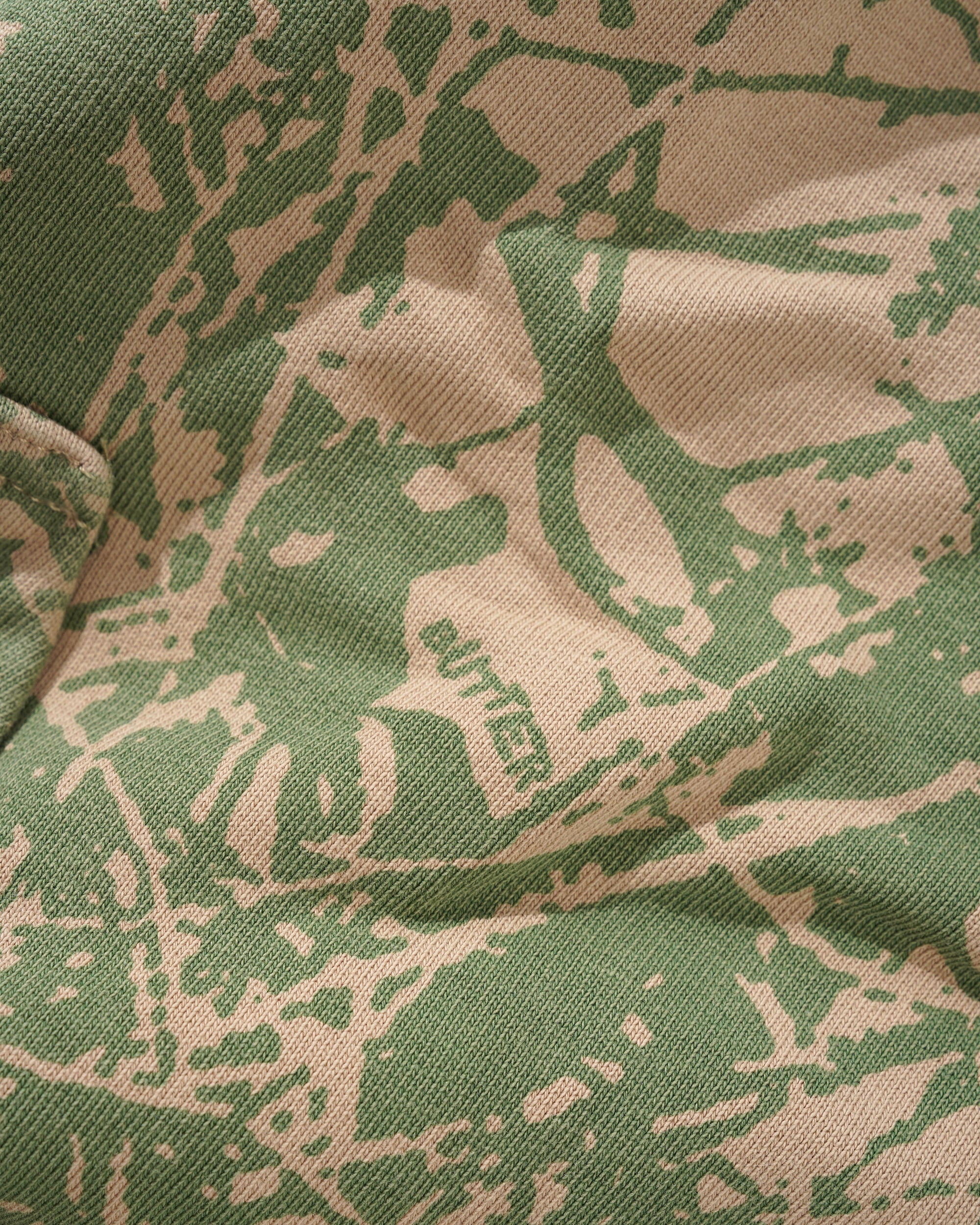 Woods Camo Zip-Thru Hood - Washed Sage - Image 2