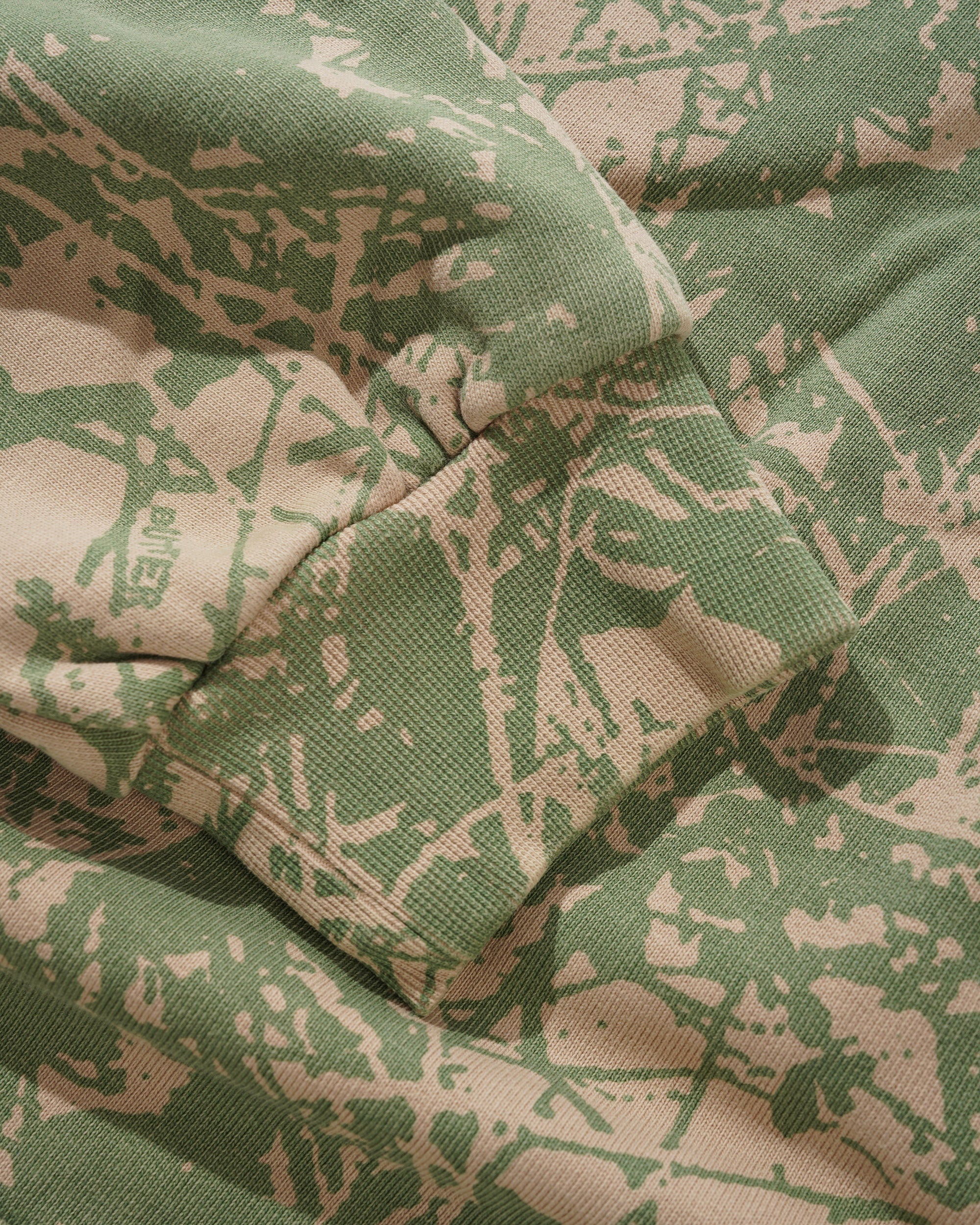 Woods Camo Zip-Thru Hood - Washed Sage - Image 3