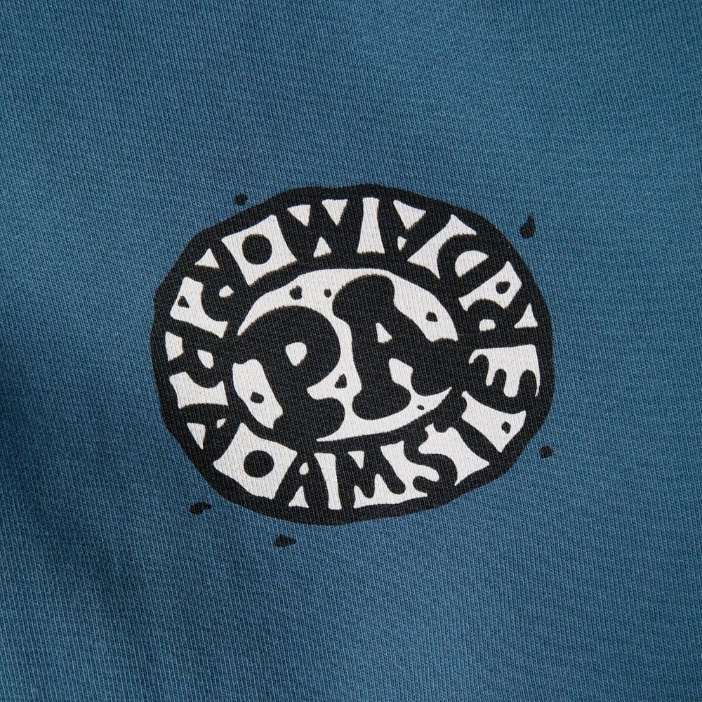 Amsterdammed Crew Neck Sweatshirt - Washed Blue - Image 5