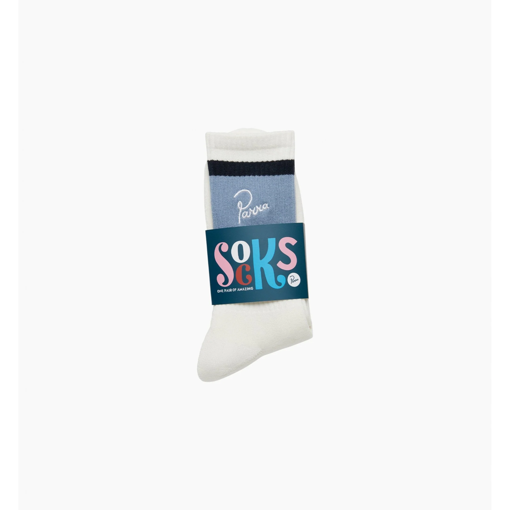 Classic Logo Crew Socks - White - Image 3