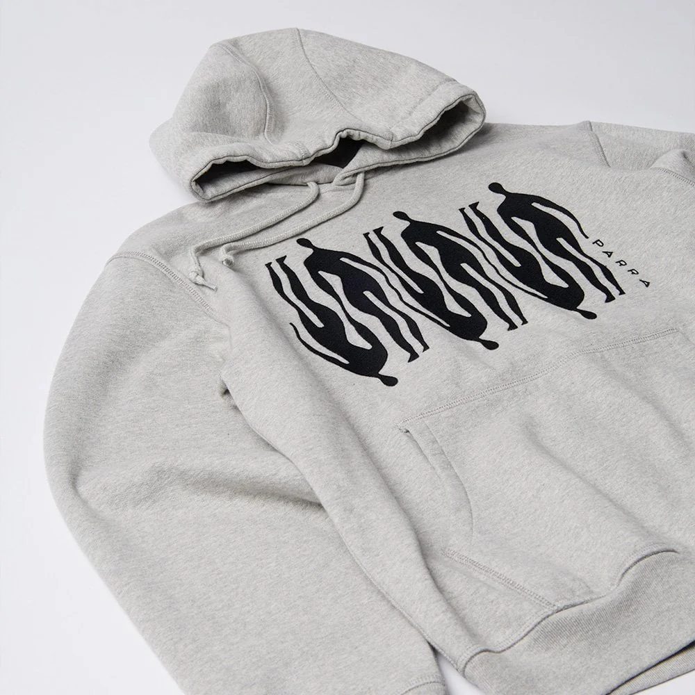 Connected Guy Hooded Sweatshirt - Heather Grey - Image 2