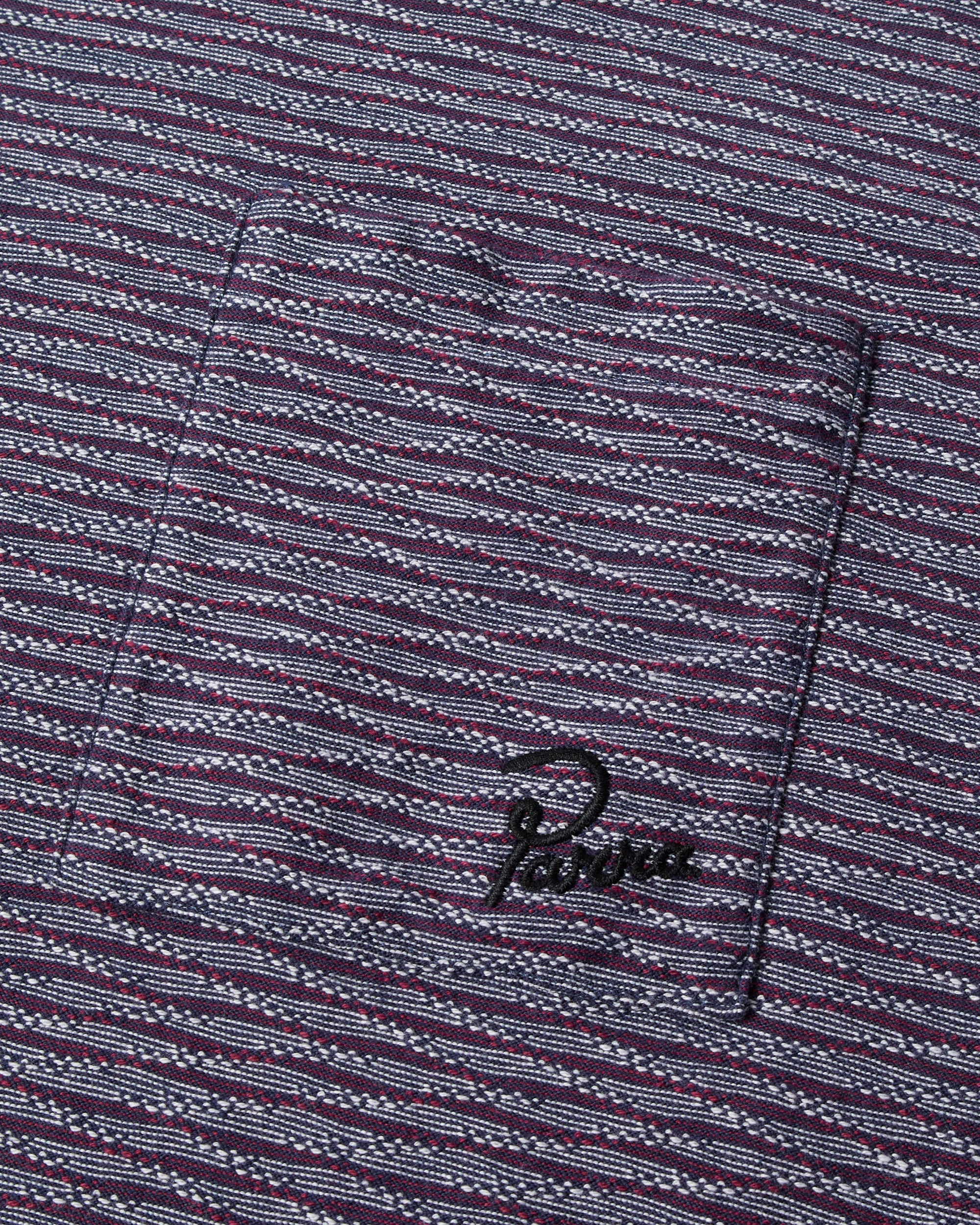 Crooked Stripe T-Shirt - Blue - Image 6