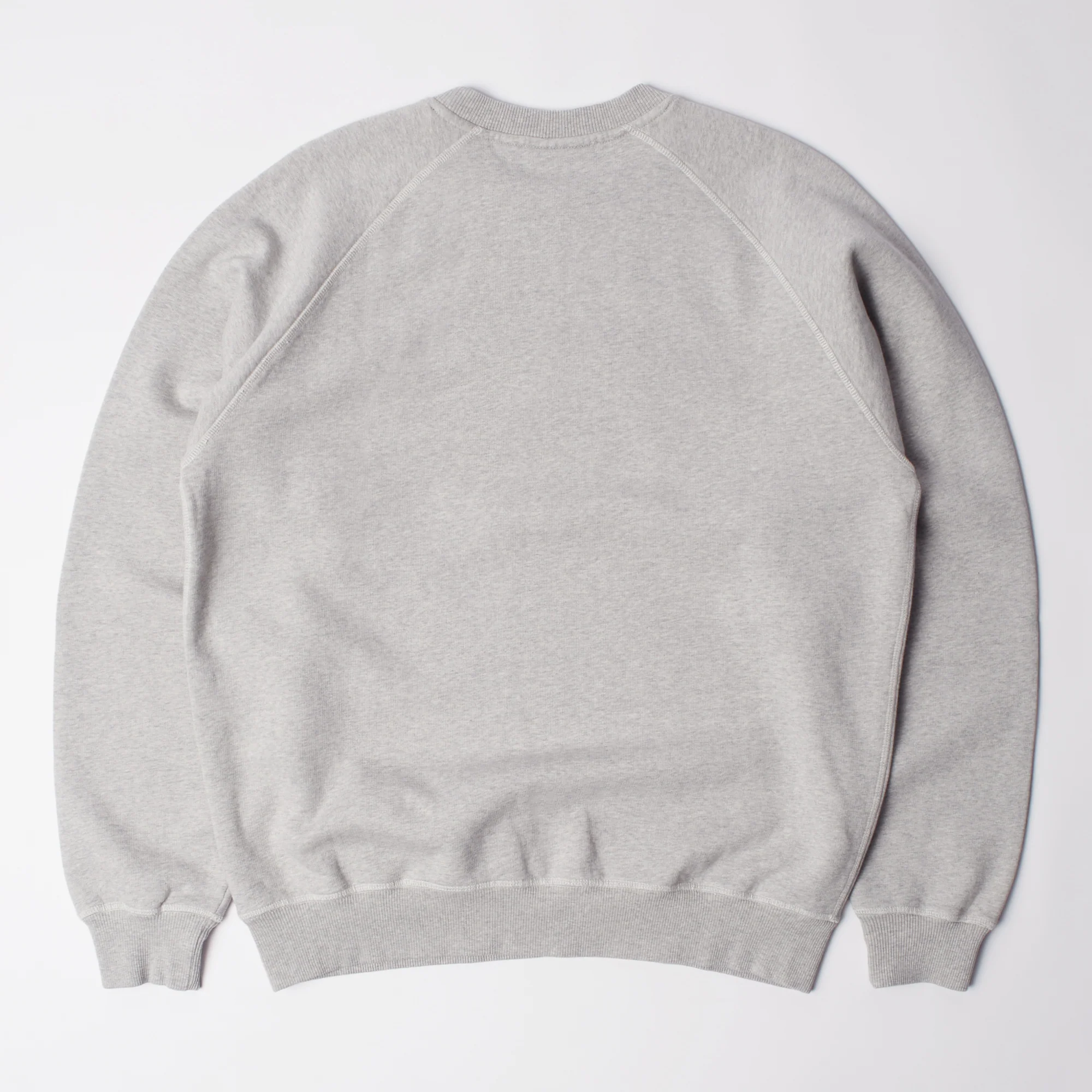 Drunk parent crew neck sweatshirt - Heather Grey - Image 2