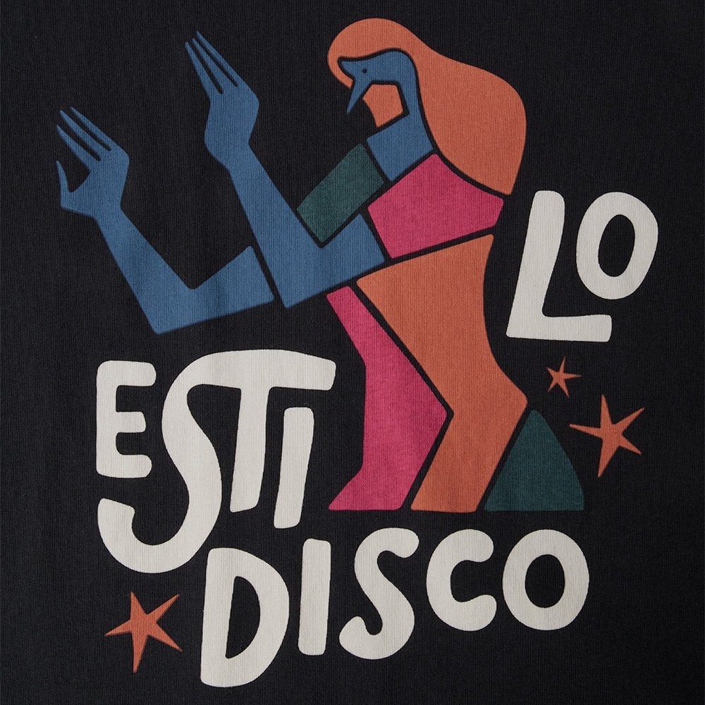 El Stilo Disco T-shirt - Black - Image 2