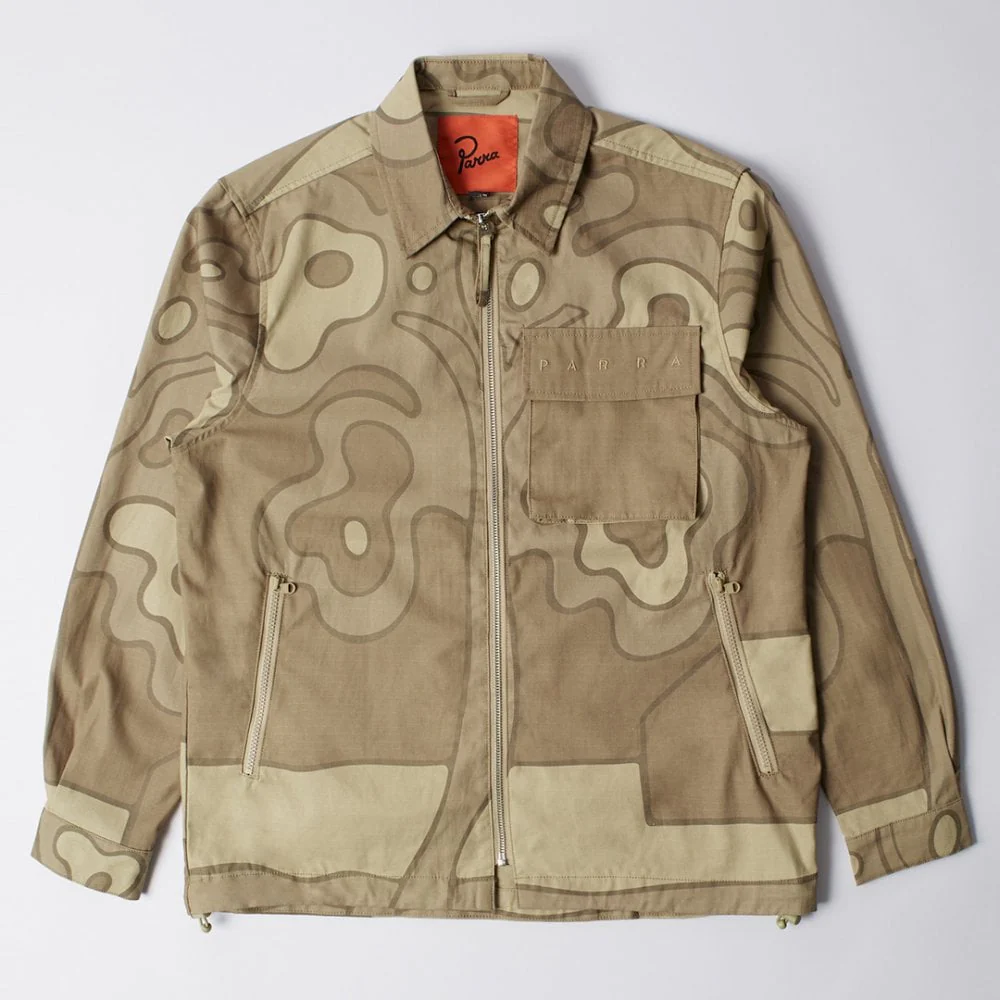 Fruit Tree Camo Shirt Jacket