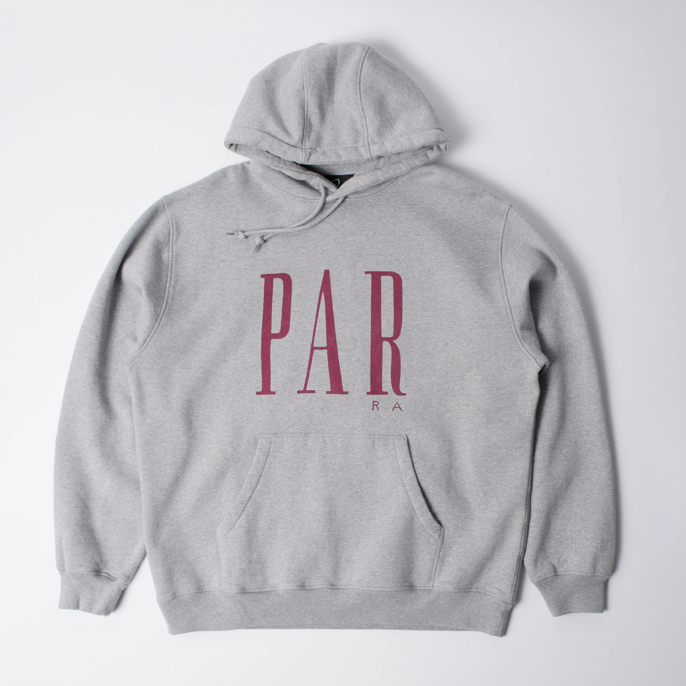 Gapped Hooded Sweatshirt - Grey
