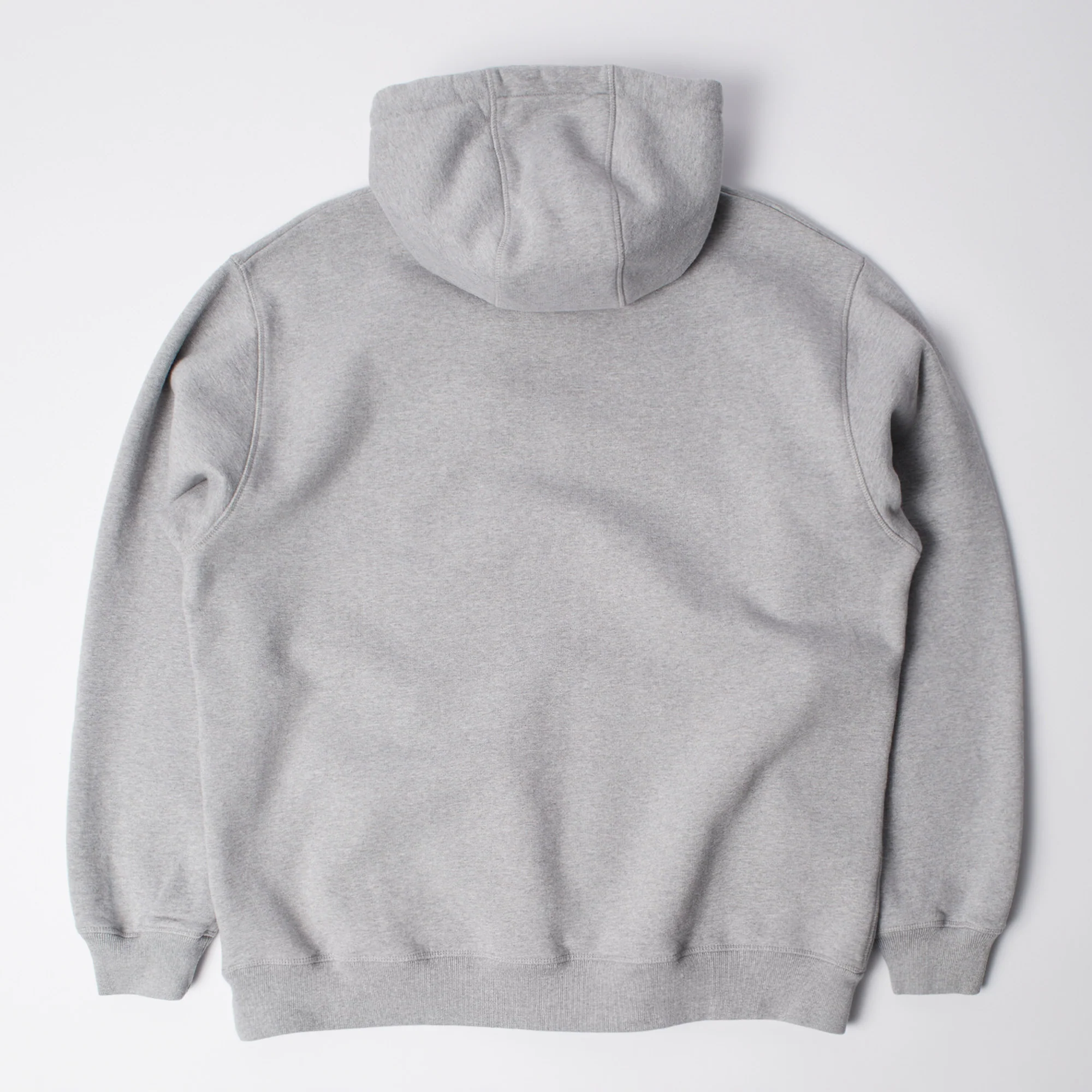 Gapped Hooded Sweatshirt - Grey - Image 2