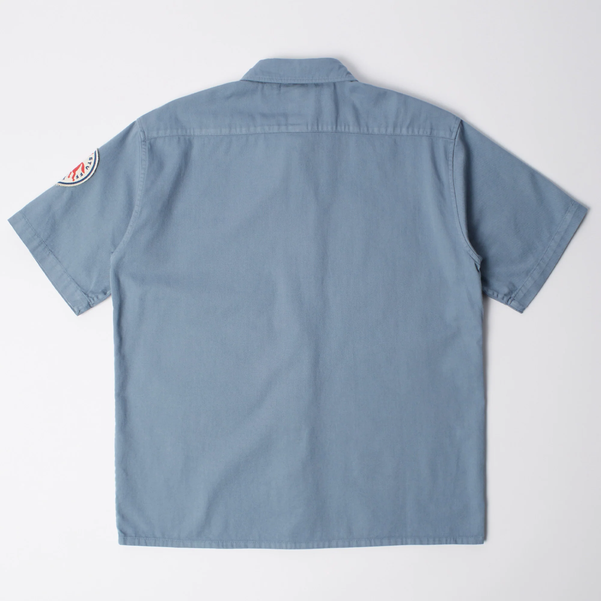 Gas Station Short Sleeve Shirt - Blue - Image 3