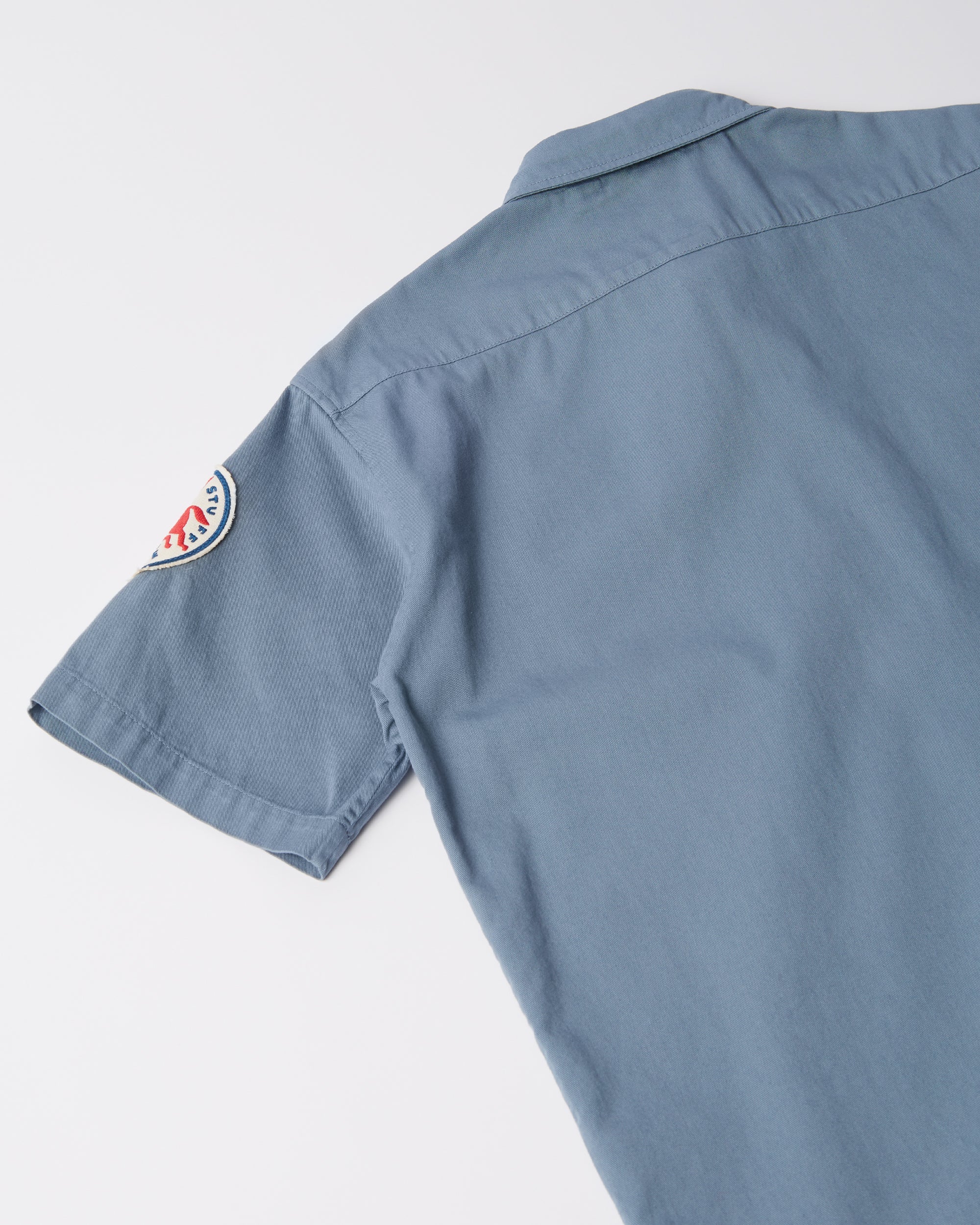 Gas Station Short Sleeve Shirt - Blue - Image 4