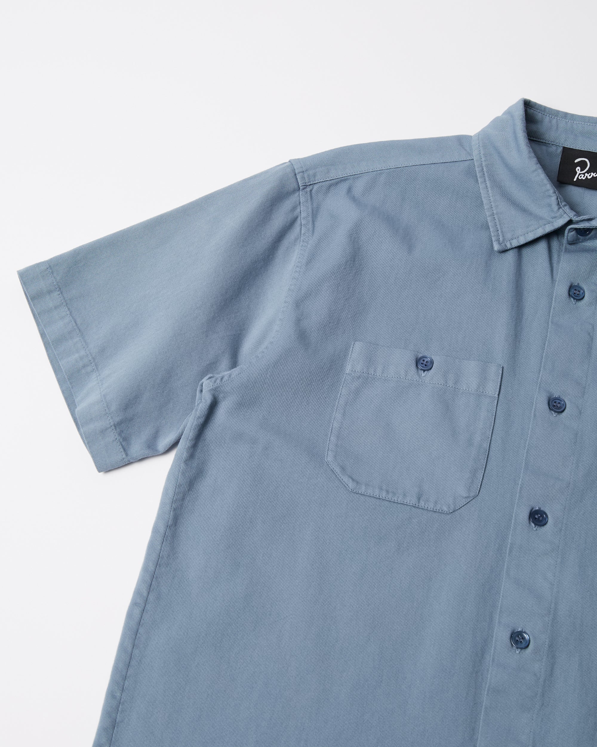 Gas Station Short Sleeve Shirt - Blue - Image 6