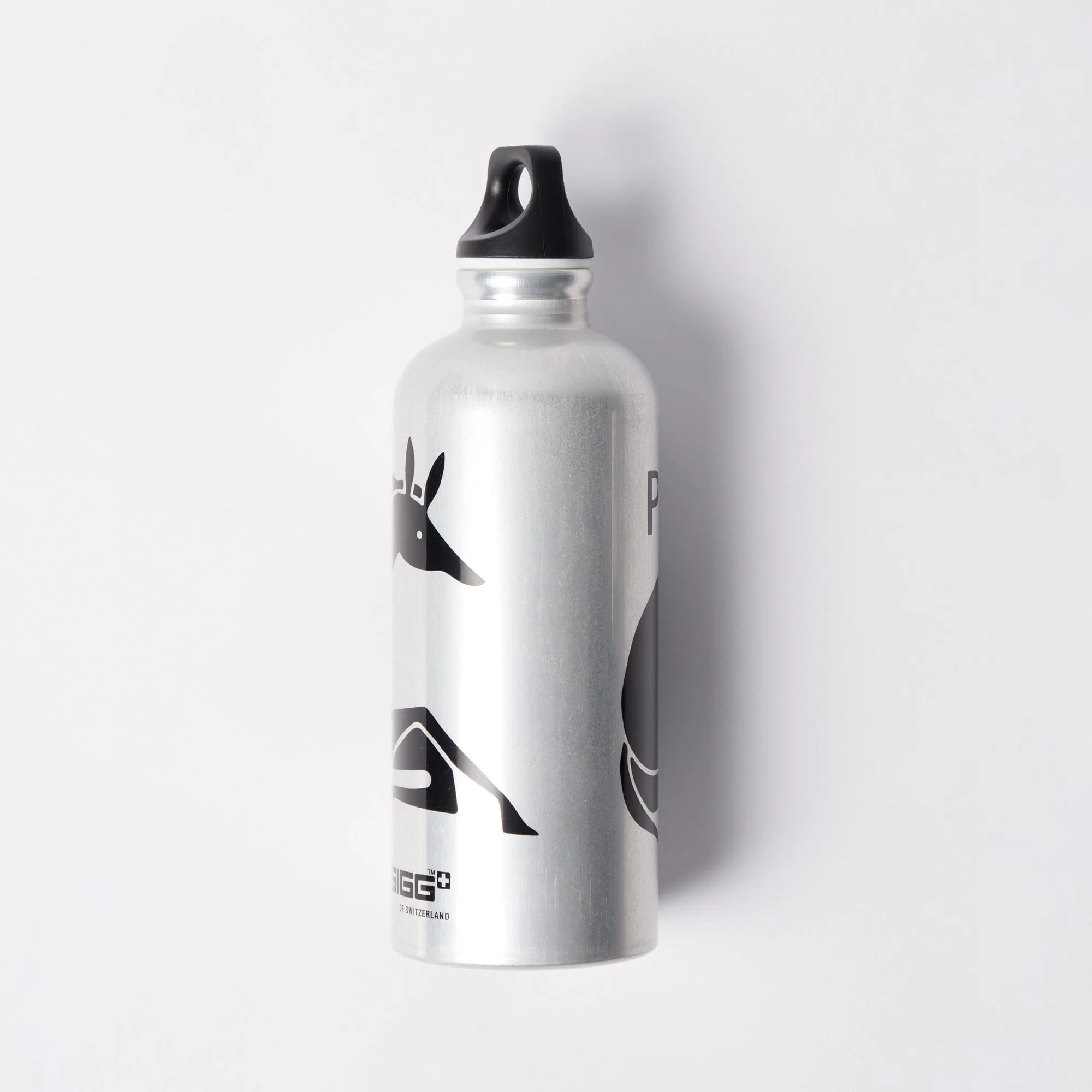 Horizontal Horse Sigg Bottle - Black - Image 3