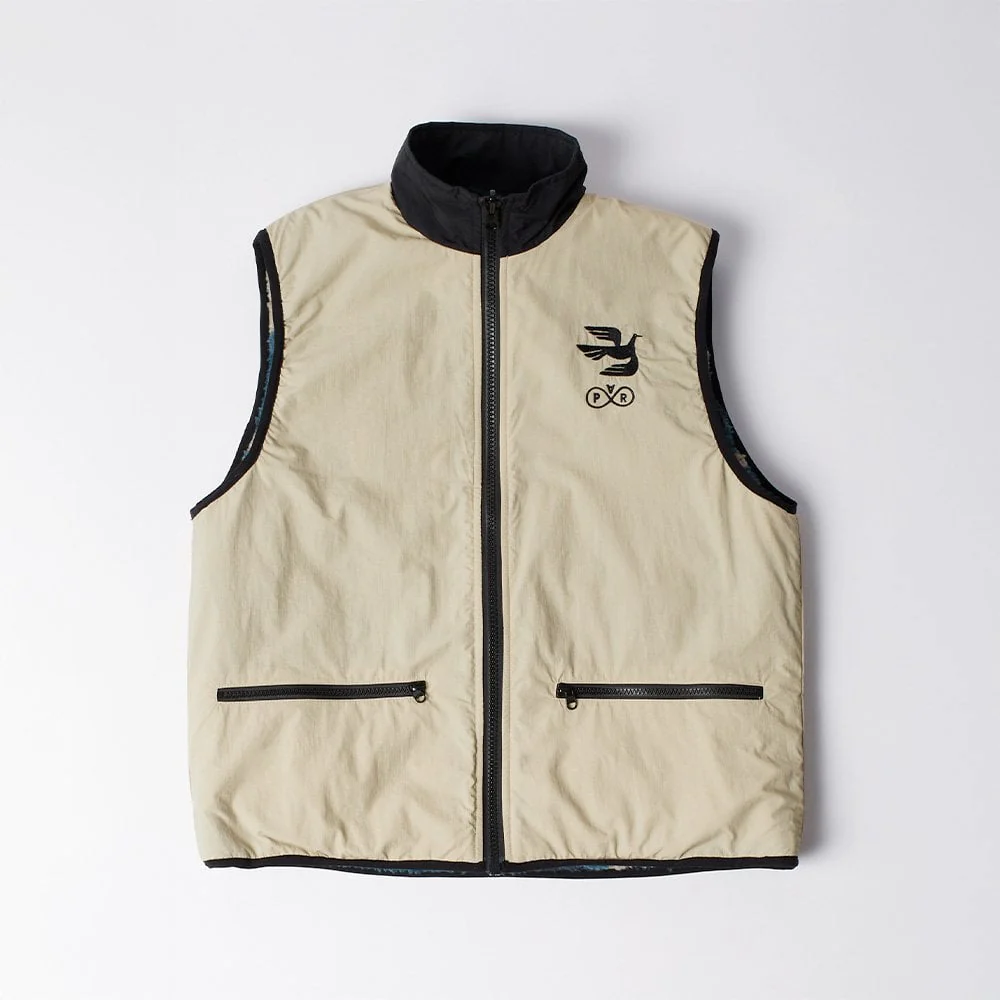 Infinite Bird Reversible Vest - Navy Blue - Image 2